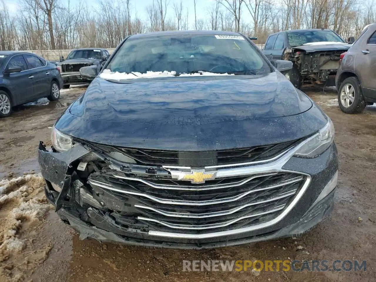 5 Photograph of a damaged car 1G1ZE5SX5KF152784 CHEVROLET MALIBU 2019