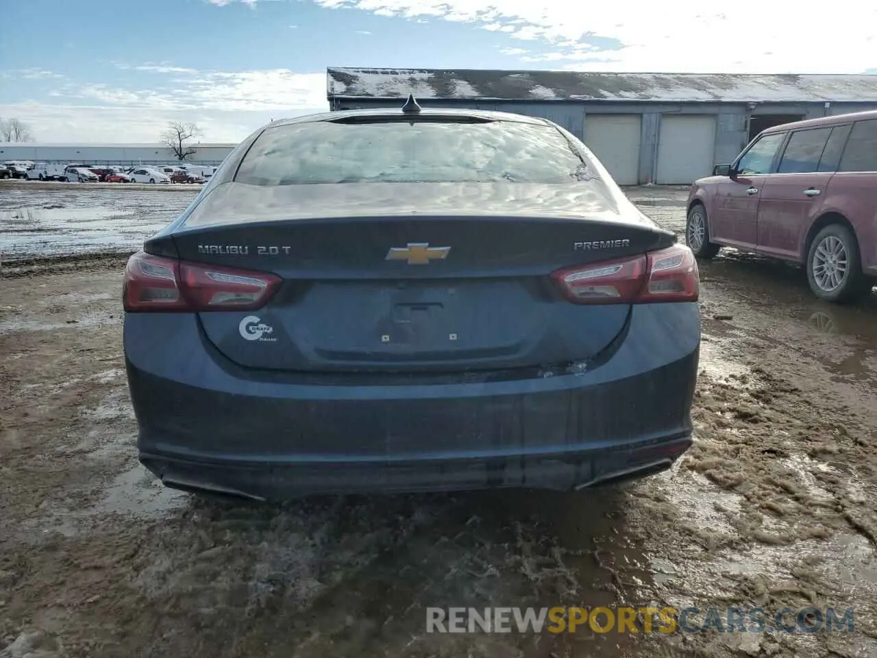 6 Photograph of a damaged car 1G1ZE5SX5KF152784 CHEVROLET MALIBU 2019