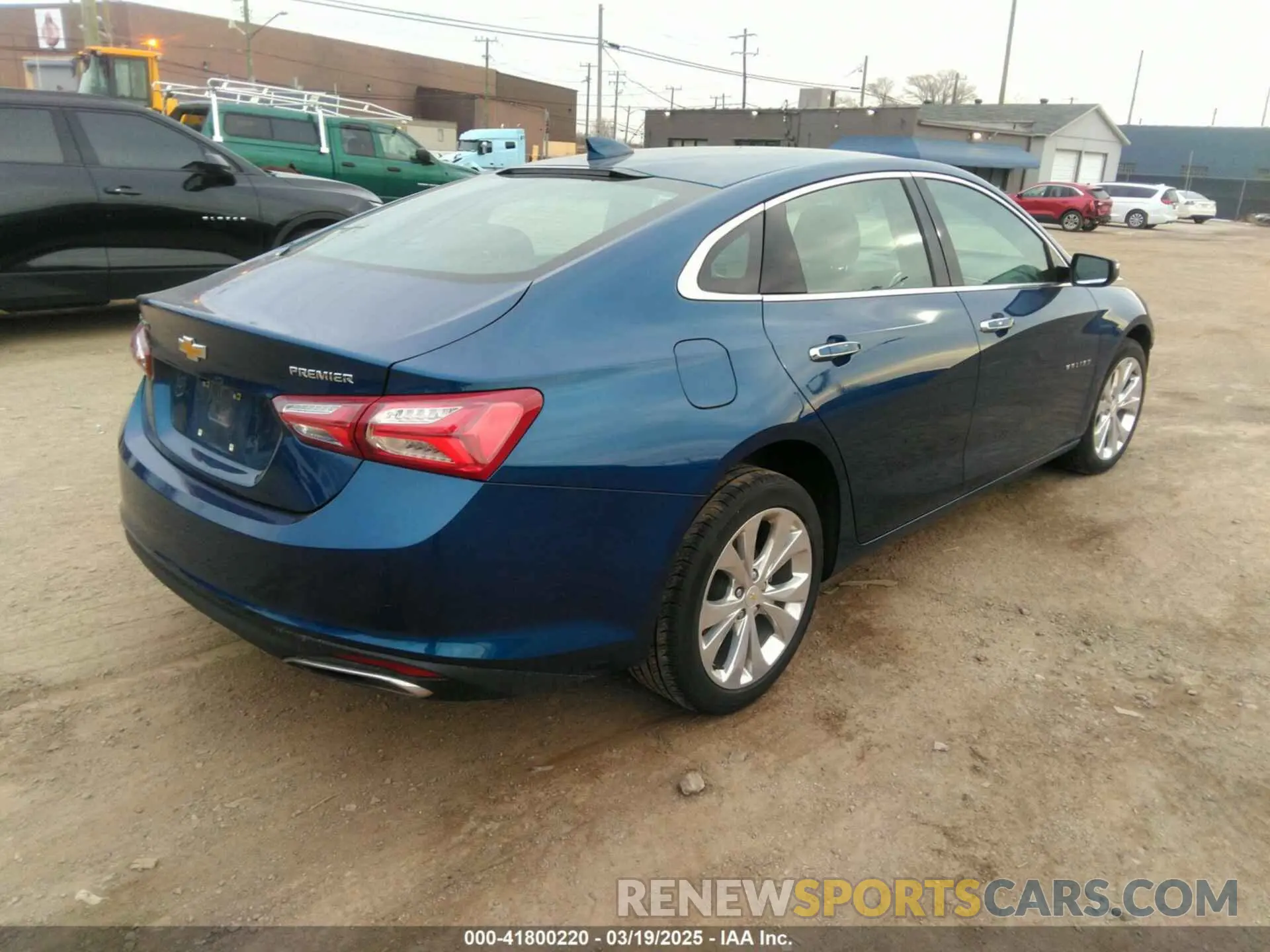 4 Photograph of a damaged car 1G1ZE5SX6KF195532 CHEVROLET MALIBU 2019