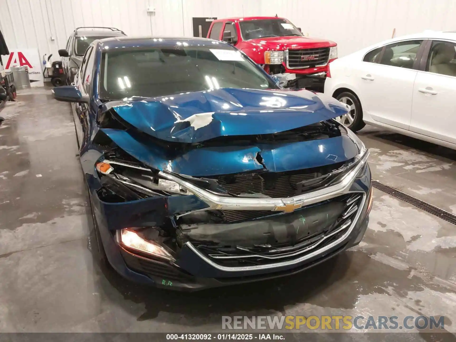 6 Photograph of a damaged car 1G1ZE5SX8KF150012 CHEVROLET MALIBU 2019