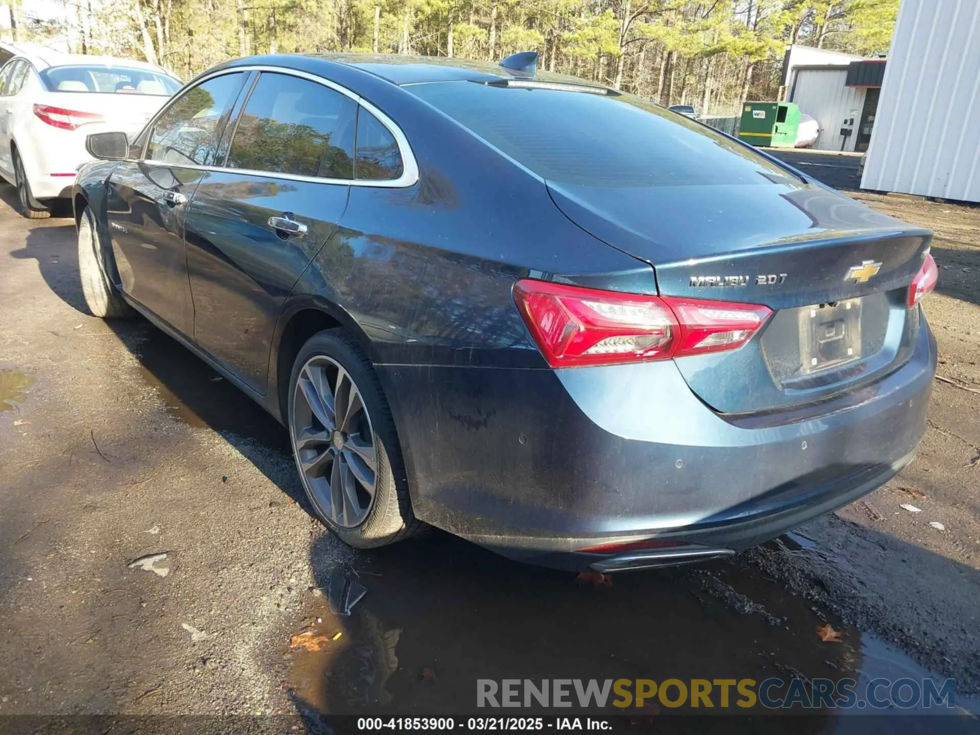 3 Photograph of a damaged car 1G1ZE5SX8KF155002 CHEVROLET MALIBU 2019