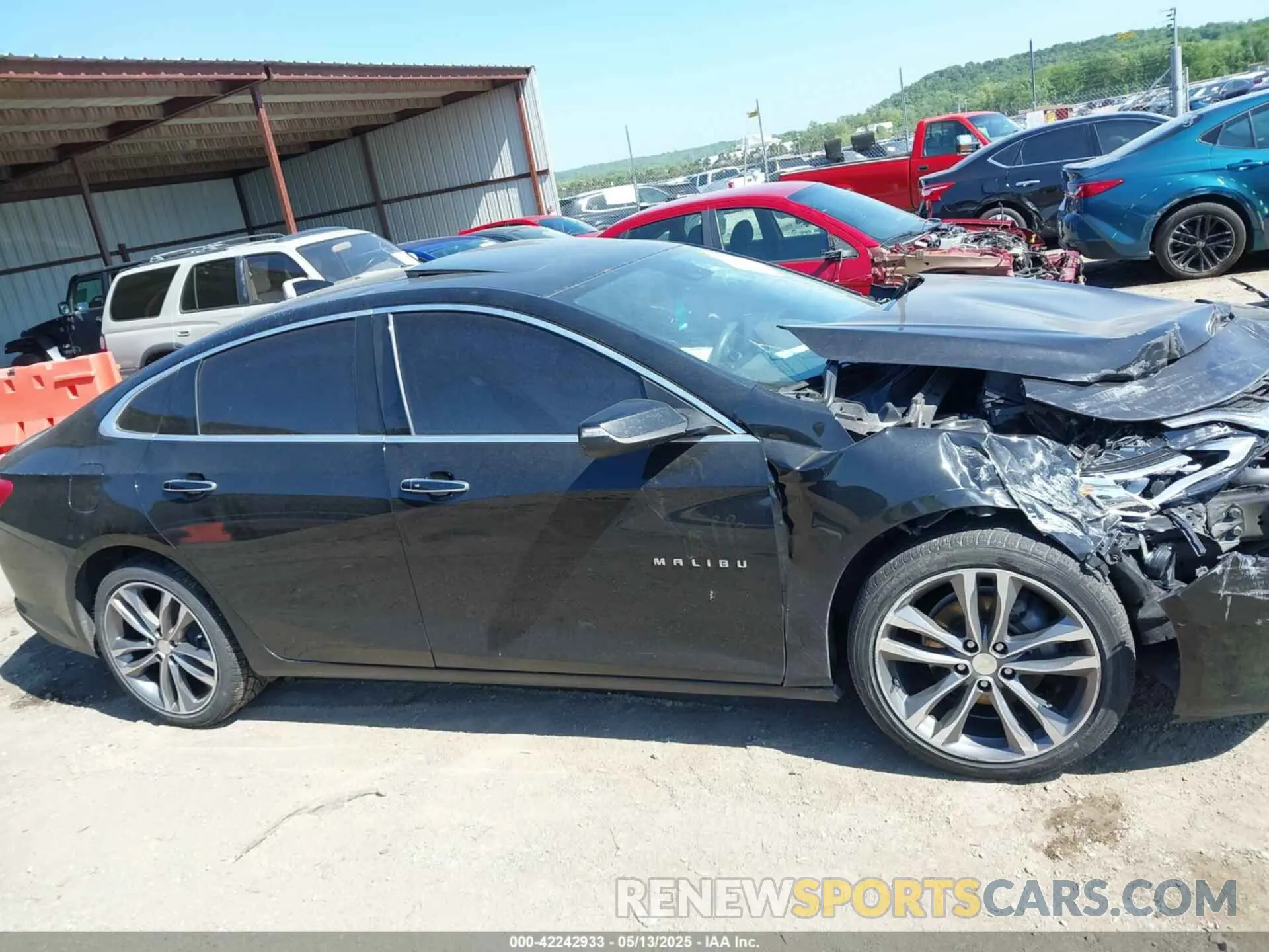 14 Photograph of a damaged car 1G1ZE5SX8KF173743 CHEVROLET MALIBU 2019