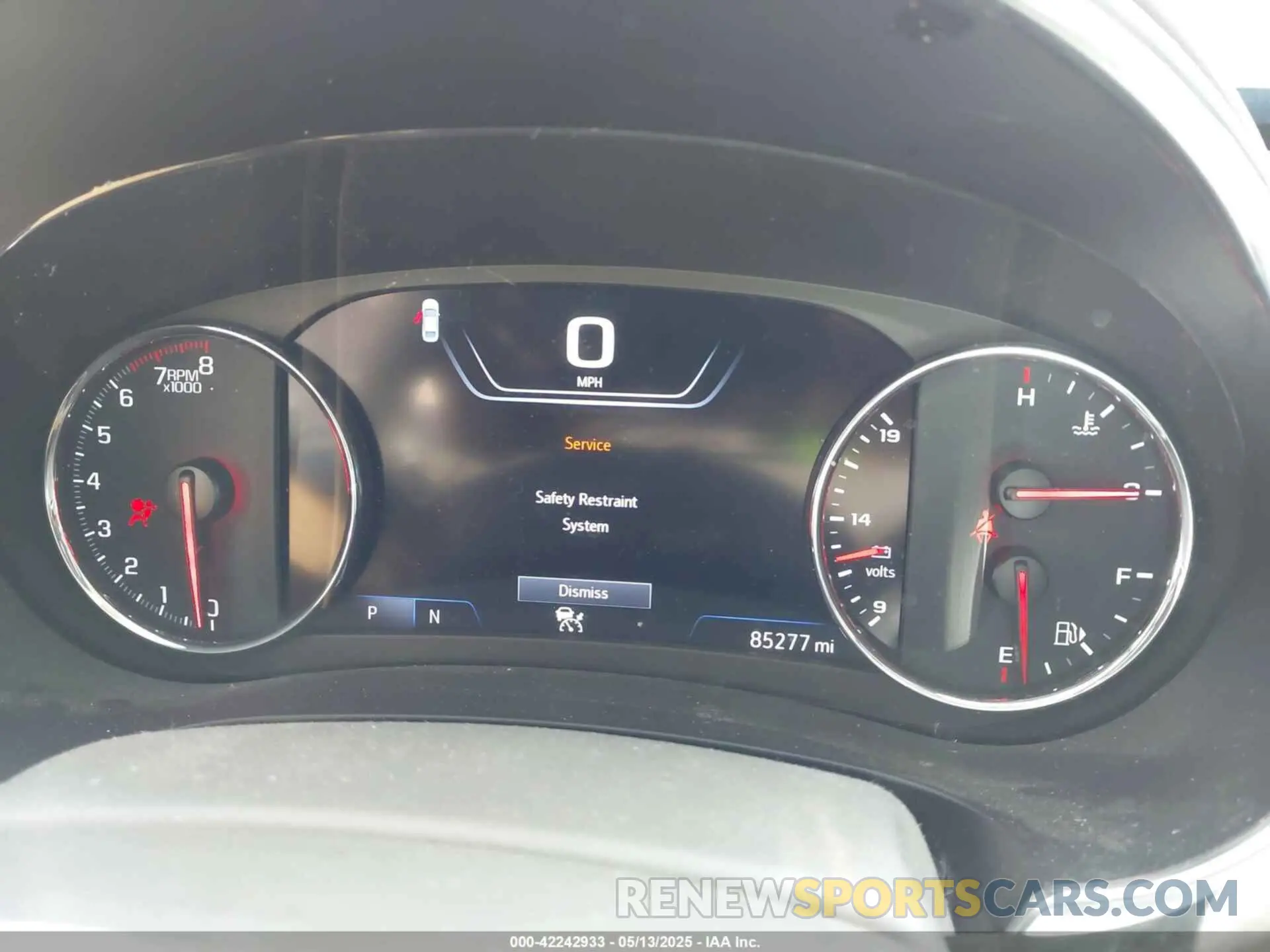 7 Photograph of a damaged car 1G1ZE5SX8KF173743 CHEVROLET MALIBU 2019