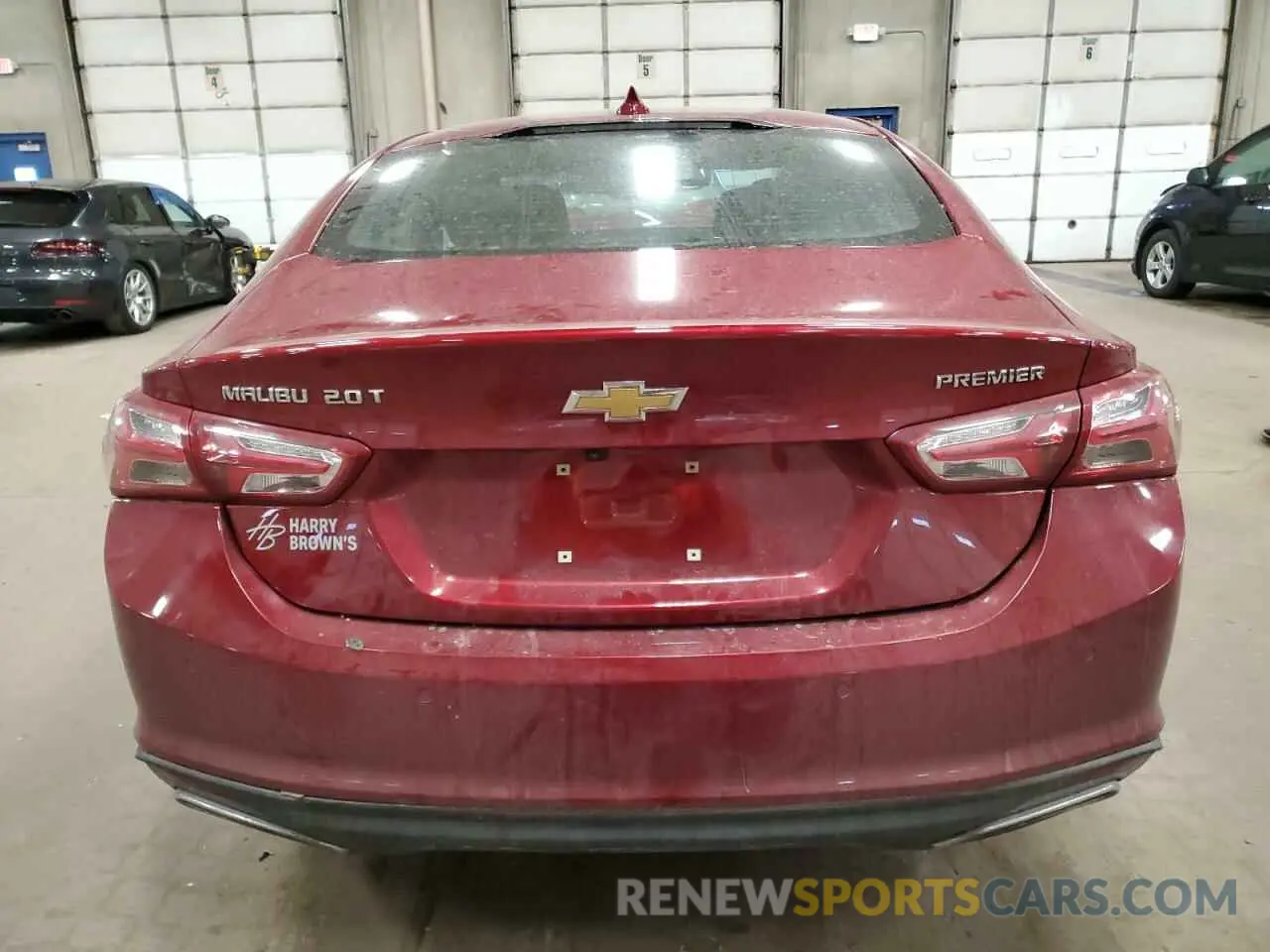6 Photograph of a damaged car 1G1ZE5SX8KF209141 CHEVROLET MALIBU 2019