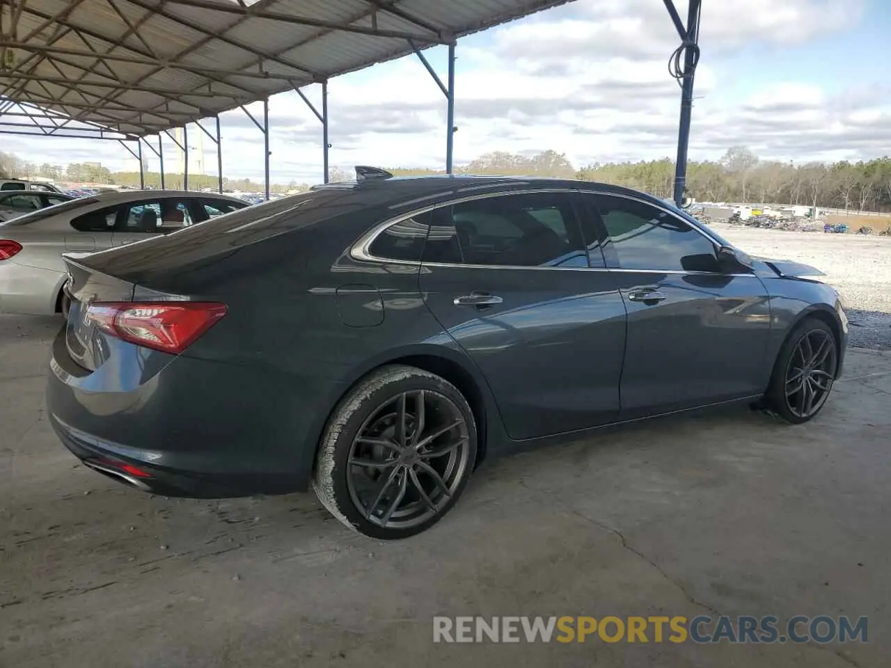3 Photograph of a damaged car 1G1ZE5SX9KF149399 CHEVROLET MALIBU 2019