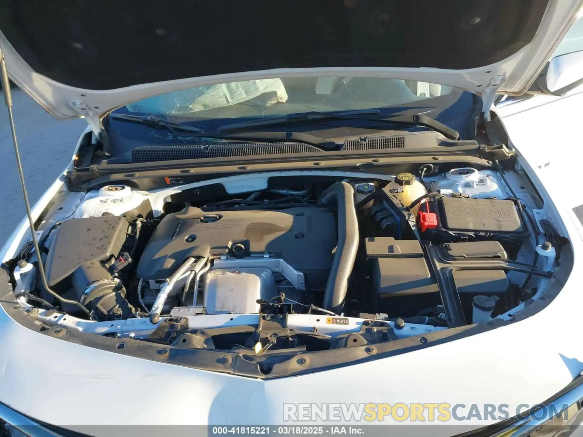 10 Photograph of a damaged car 1G1ZE5SX9KF153338 CHEVROLET MALIBU 2019