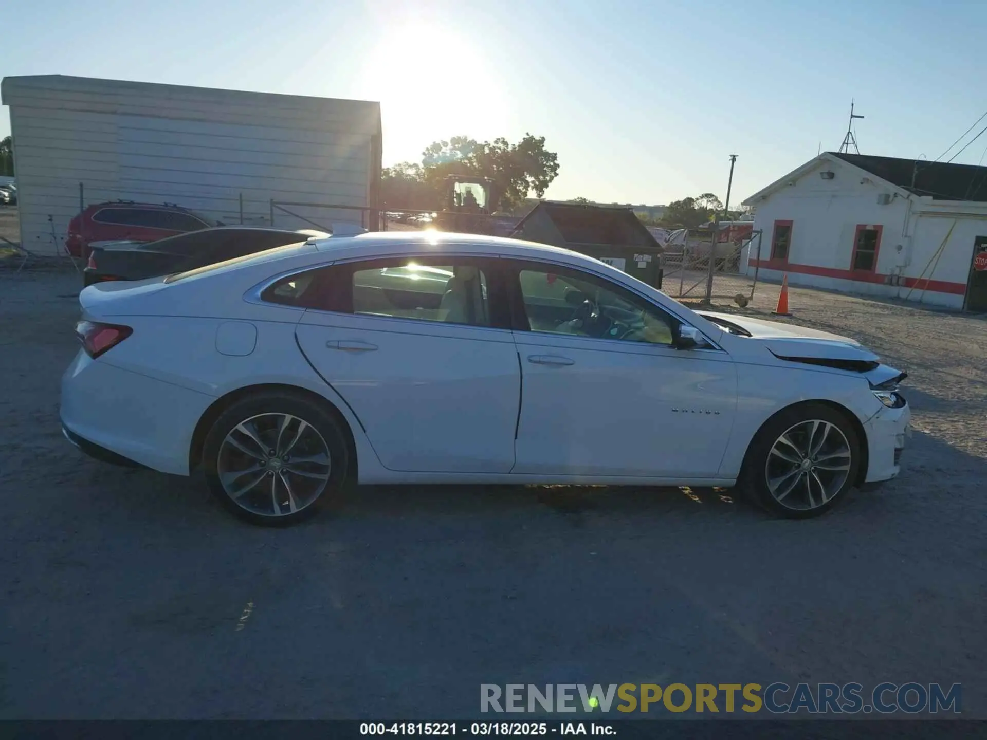 13 Photograph of a damaged car 1G1ZE5SX9KF153338 CHEVROLET MALIBU 2019