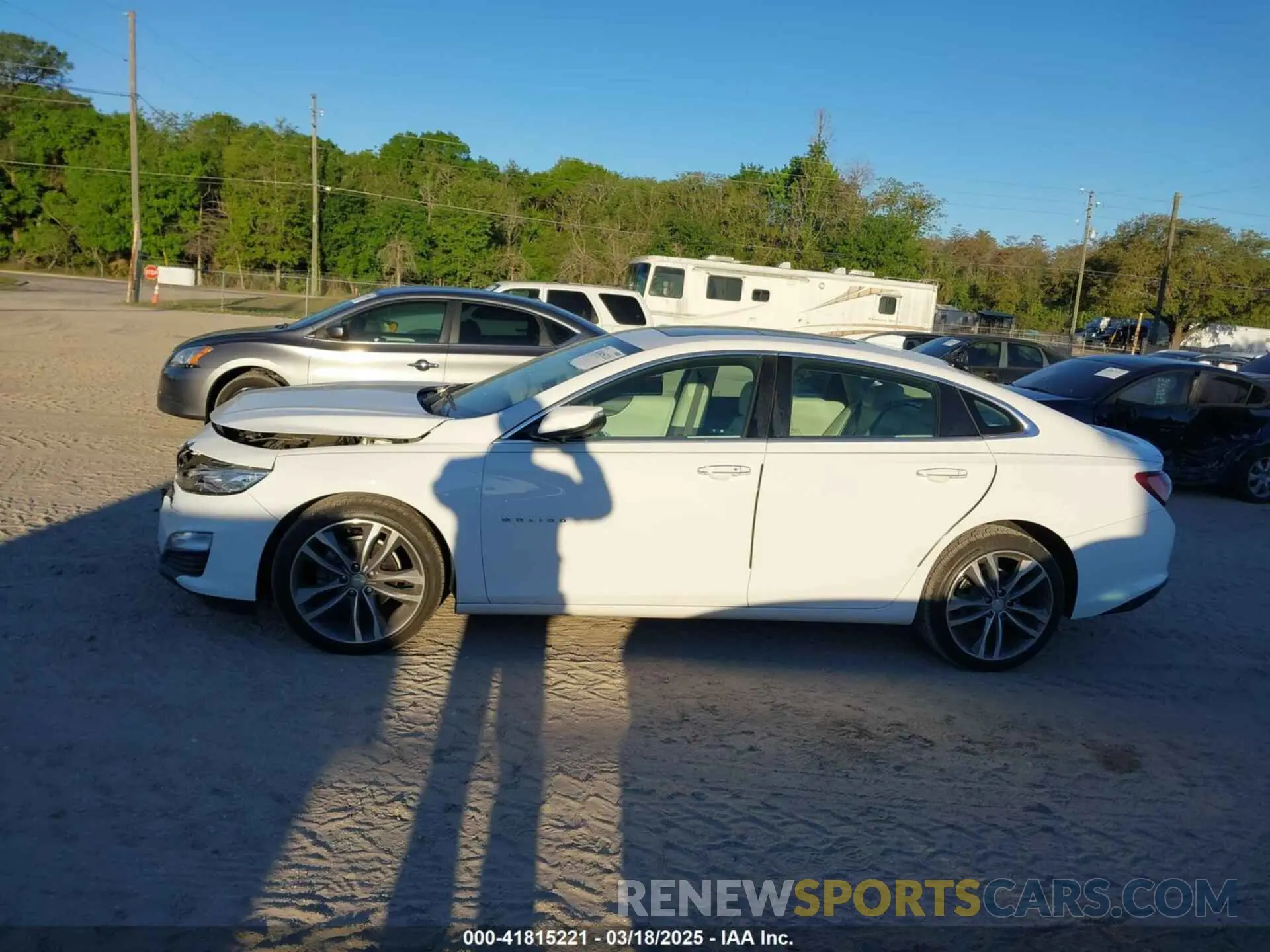 14 Photograph of a damaged car 1G1ZE5SX9KF153338 CHEVROLET MALIBU 2019