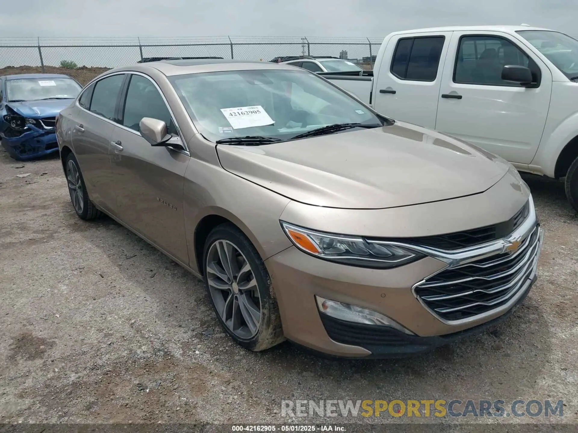 1 Photograph of a damaged car 1G1ZE5SXXKF102706 CHEVROLET MALIBU 2019