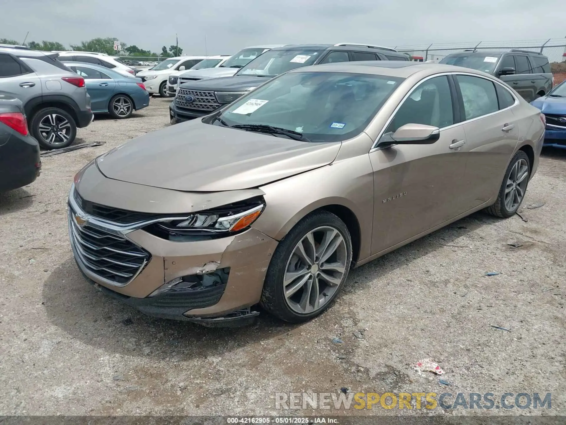 2 Photograph of a damaged car 1G1ZE5SXXKF102706 CHEVROLET MALIBU 2019
