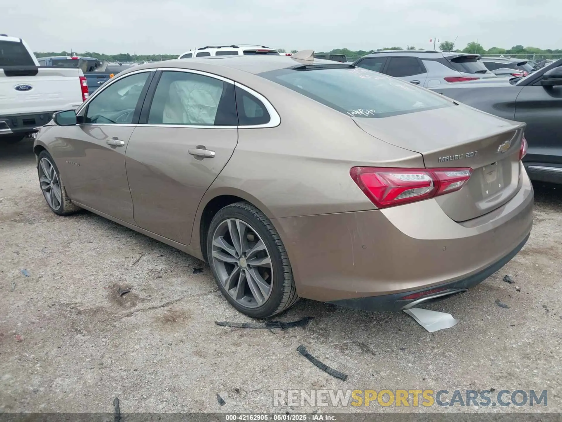 3 Photograph of a damaged car 1G1ZE5SXXKF102706 CHEVROLET MALIBU 2019