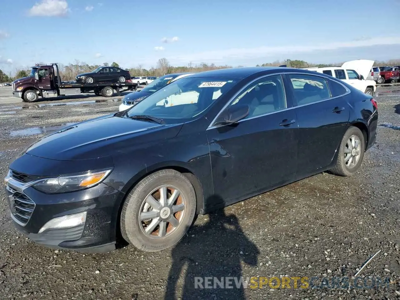 1 Photograph of a damaged car 1G1ZF5SU7KF176118 CHEVROLET MALIBU 2019