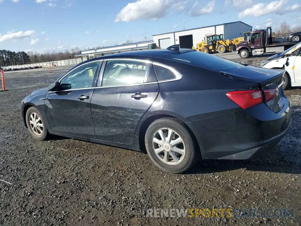2 Photograph of a damaged car 1G1ZF5SU7KF176118 CHEVROLET MALIBU 2019