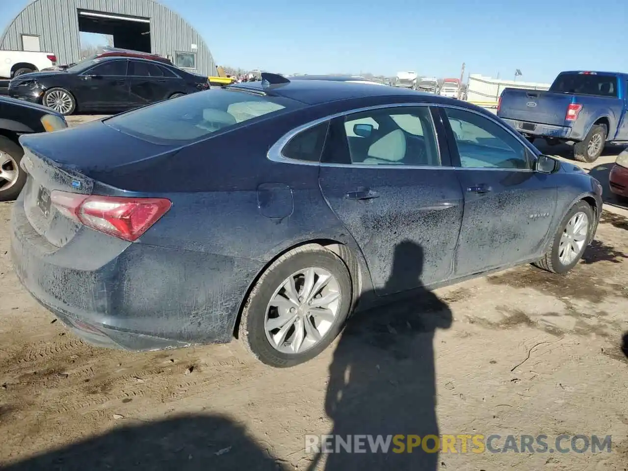 3 Photograph of a damaged car 1G1ZF5SU8KF141684 CHEVROLET MALIBU 2019