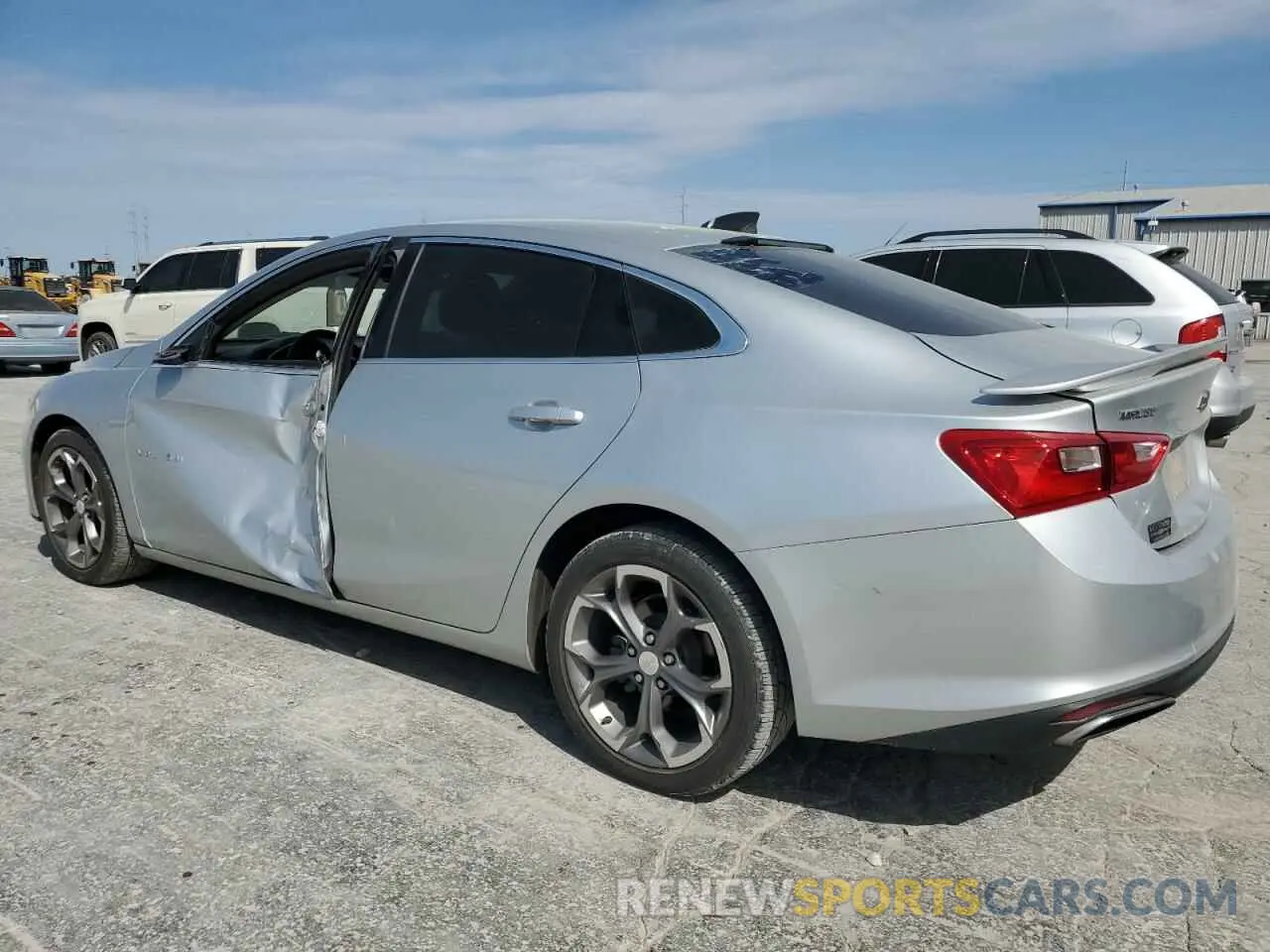 2 Photograph of a damaged car 1G1ZG5ST0KF101345 CHEVROLET MALIBU 2019