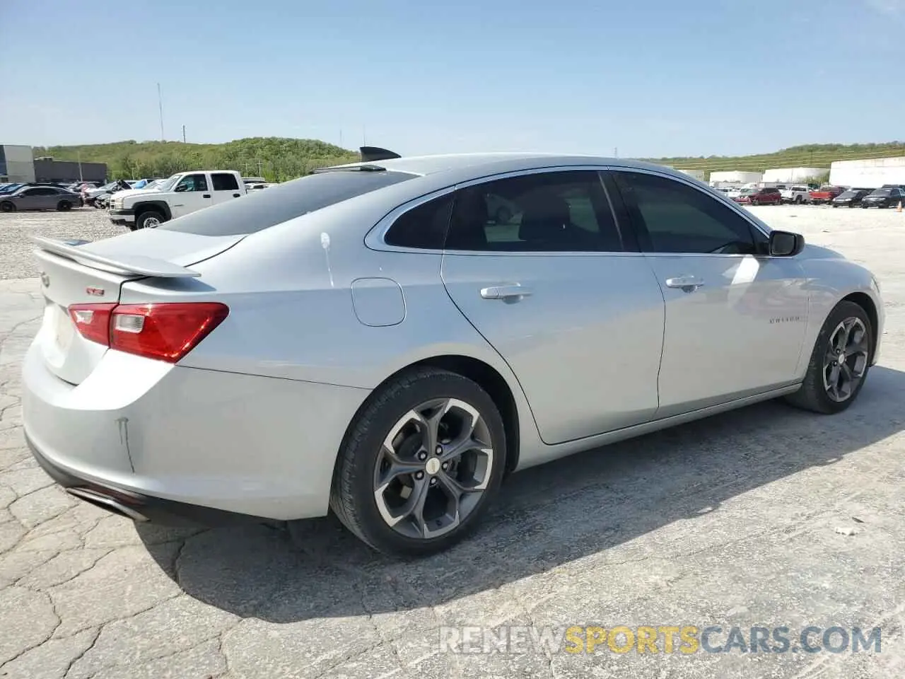 3 Photograph of a damaged car 1G1ZG5ST0KF101345 CHEVROLET MALIBU 2019