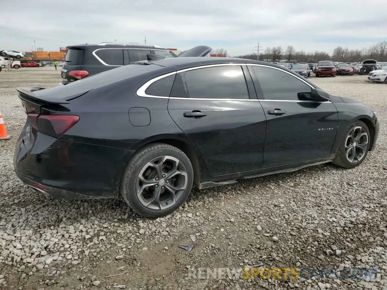 3 Photograph of a damaged car 1G1ZG5ST0KF179950 CHEVROLET MALIBU 2019