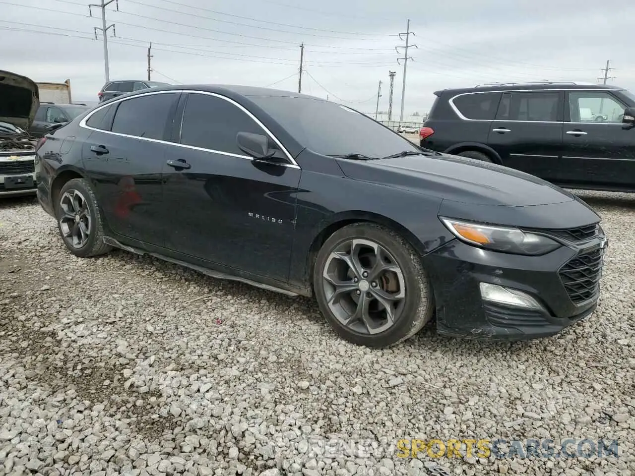 4 Photograph of a damaged car 1G1ZG5ST0KF179950 CHEVROLET MALIBU 2019