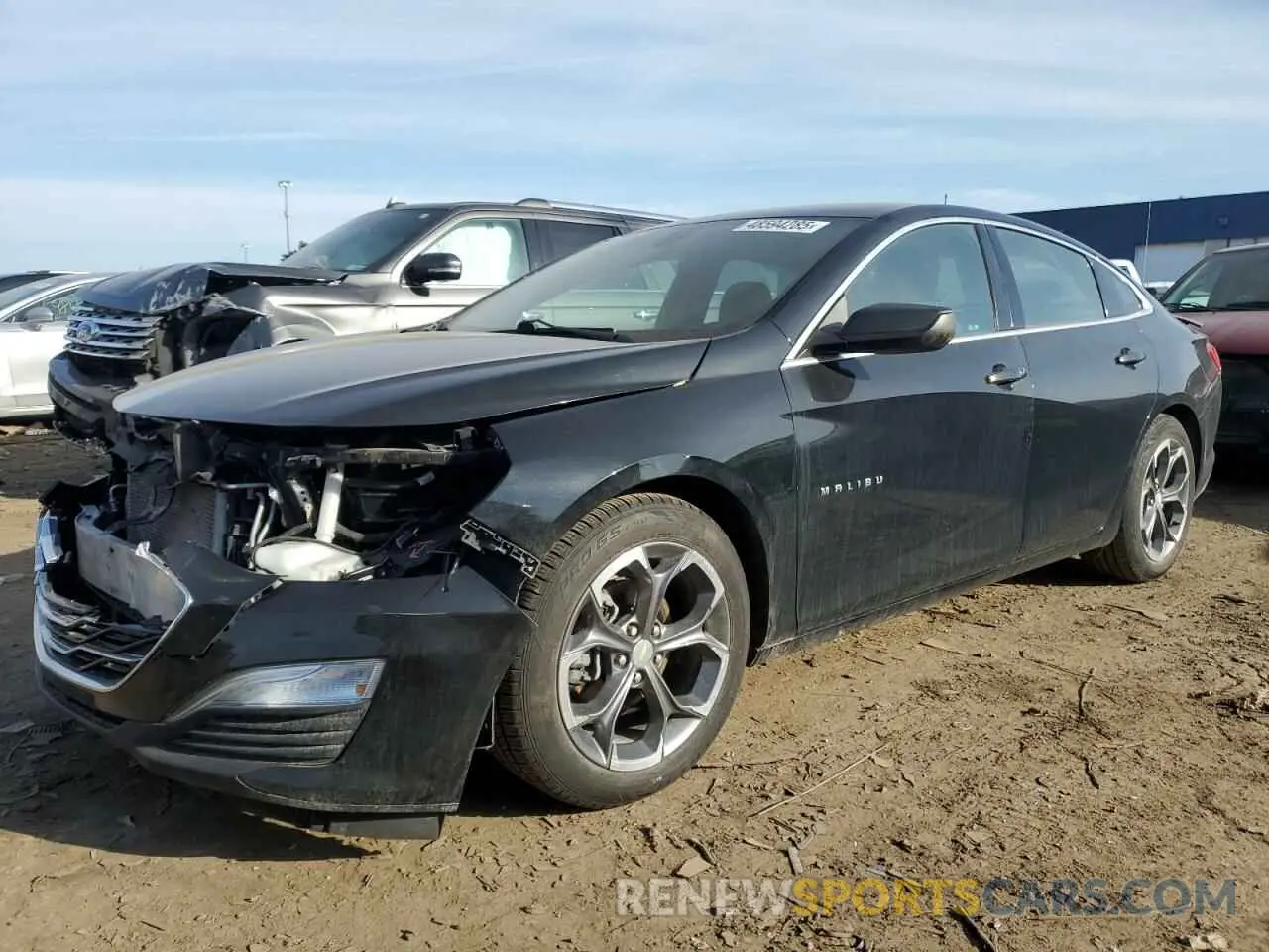 1 Photograph of a damaged car 1G1ZG5ST0KF190902 CHEVROLET MALIBU 2019