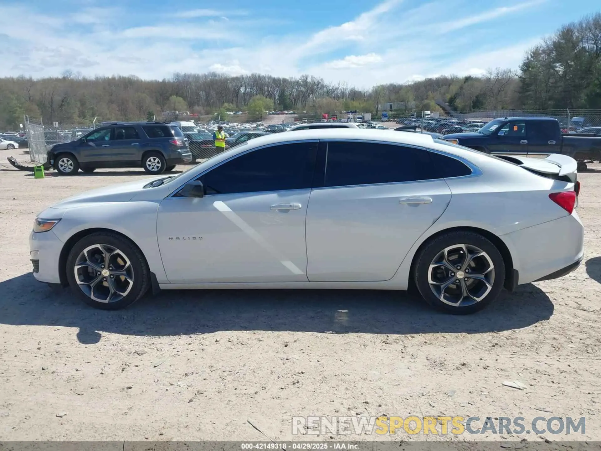 14 Photograph of a damaged car 1G1ZG5ST0KF221744 CHEVROLET MALIBU 2019