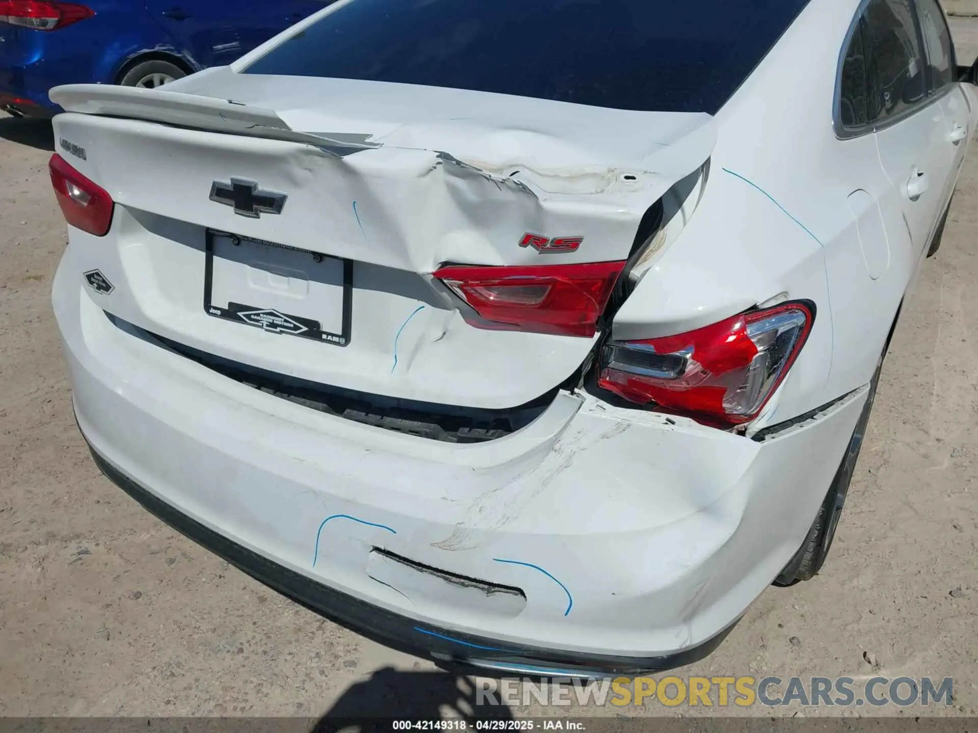 6 Photograph of a damaged car 1G1ZG5ST0KF221744 CHEVROLET MALIBU 2019