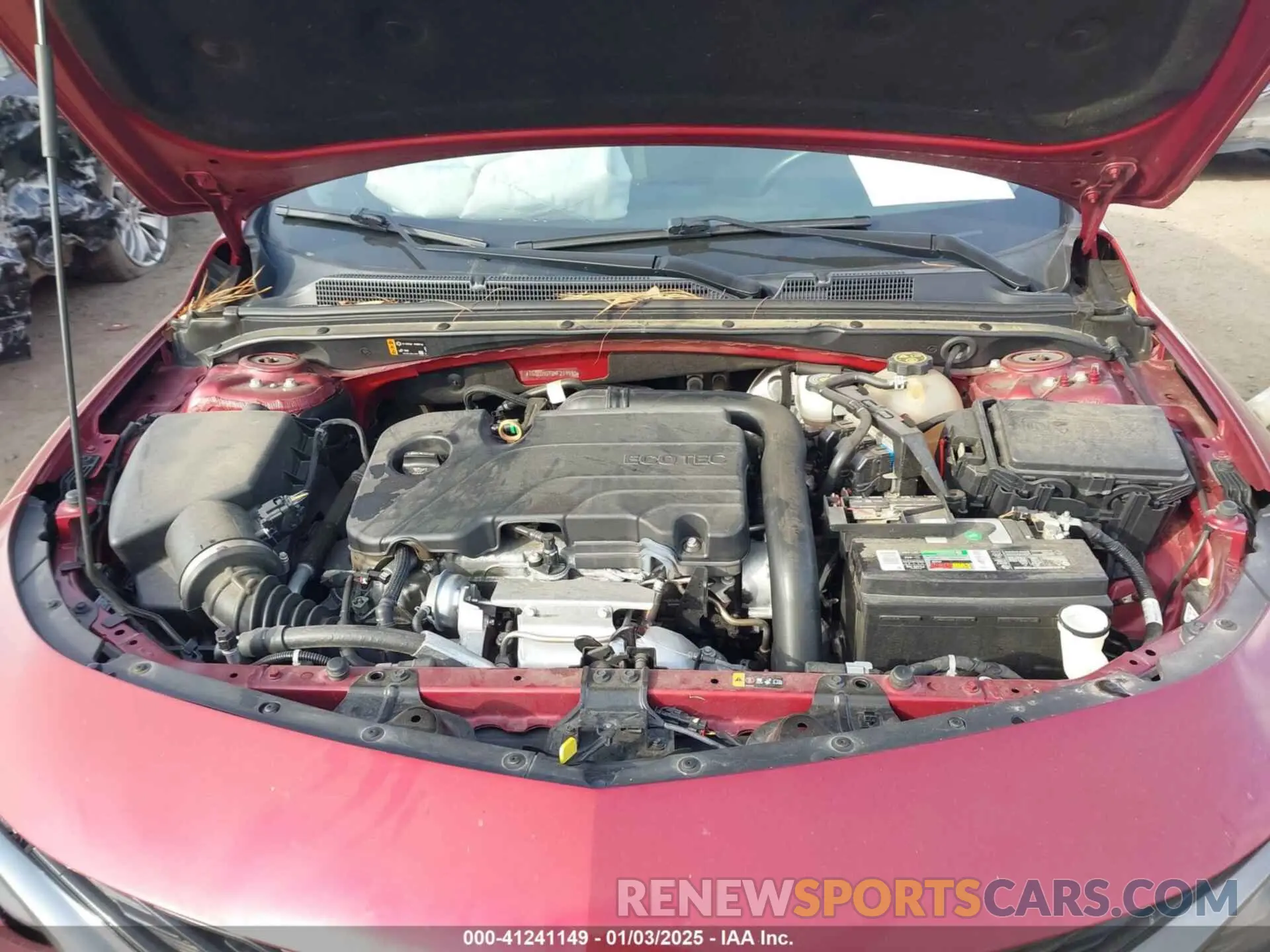 10 Photograph of a damaged car 1G1ZG5ST2KF219980 CHEVROLET MALIBU 2019