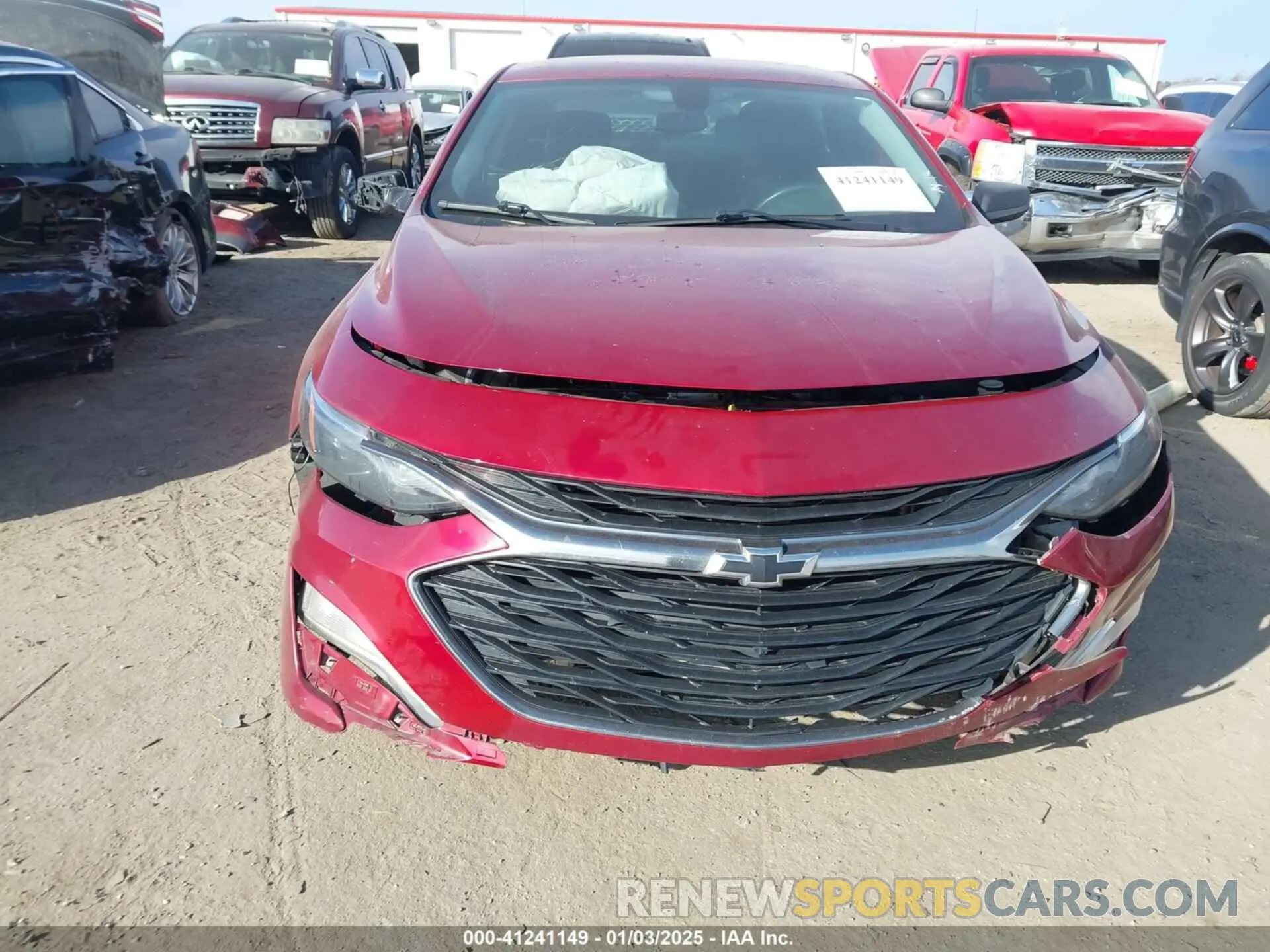 6 Photograph of a damaged car 1G1ZG5ST2KF219980 CHEVROLET MALIBU 2019