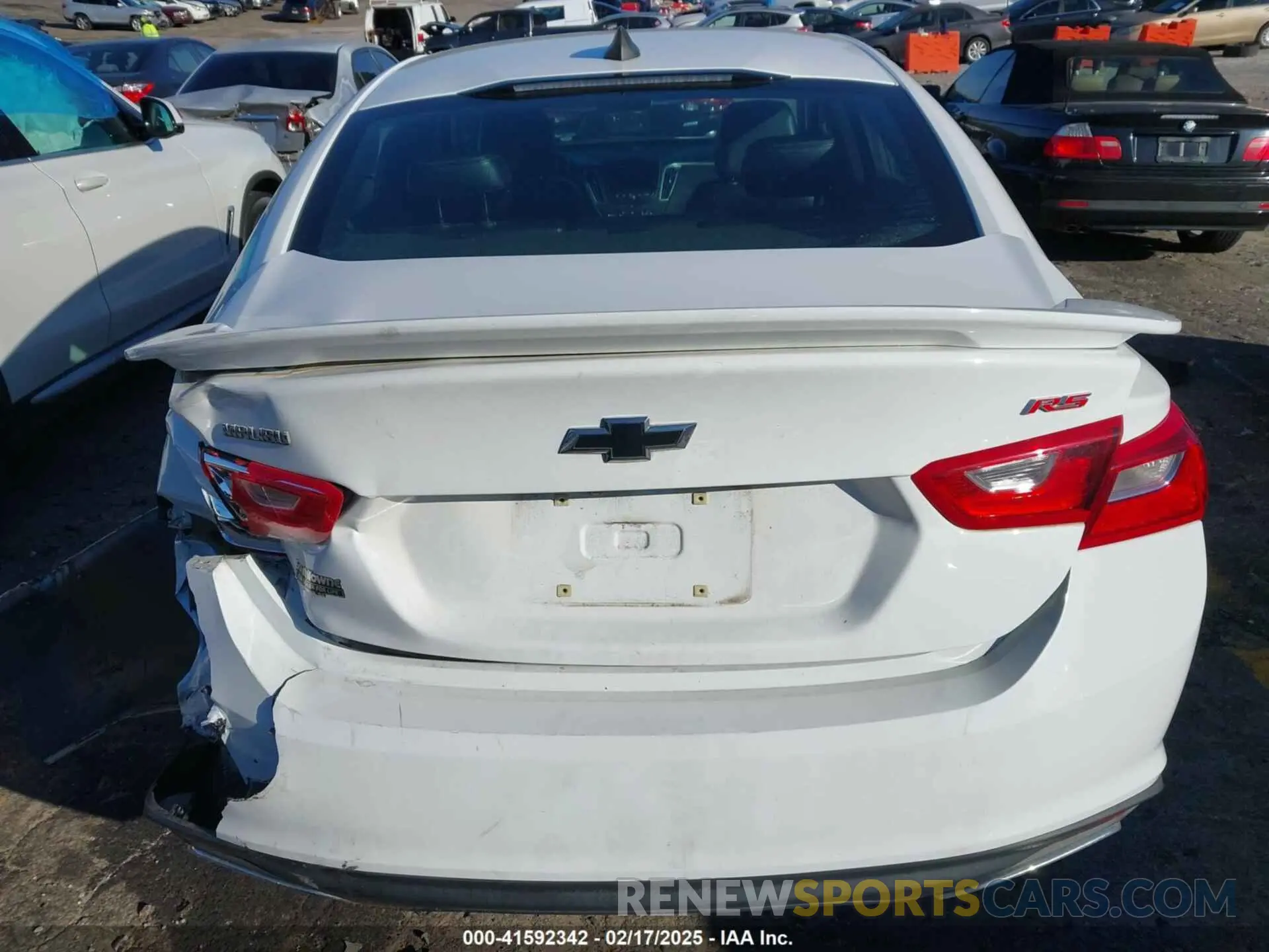 16 Photograph of a damaged car 1G1ZG5ST3KF190084 CHEVROLET MALIBU 2019