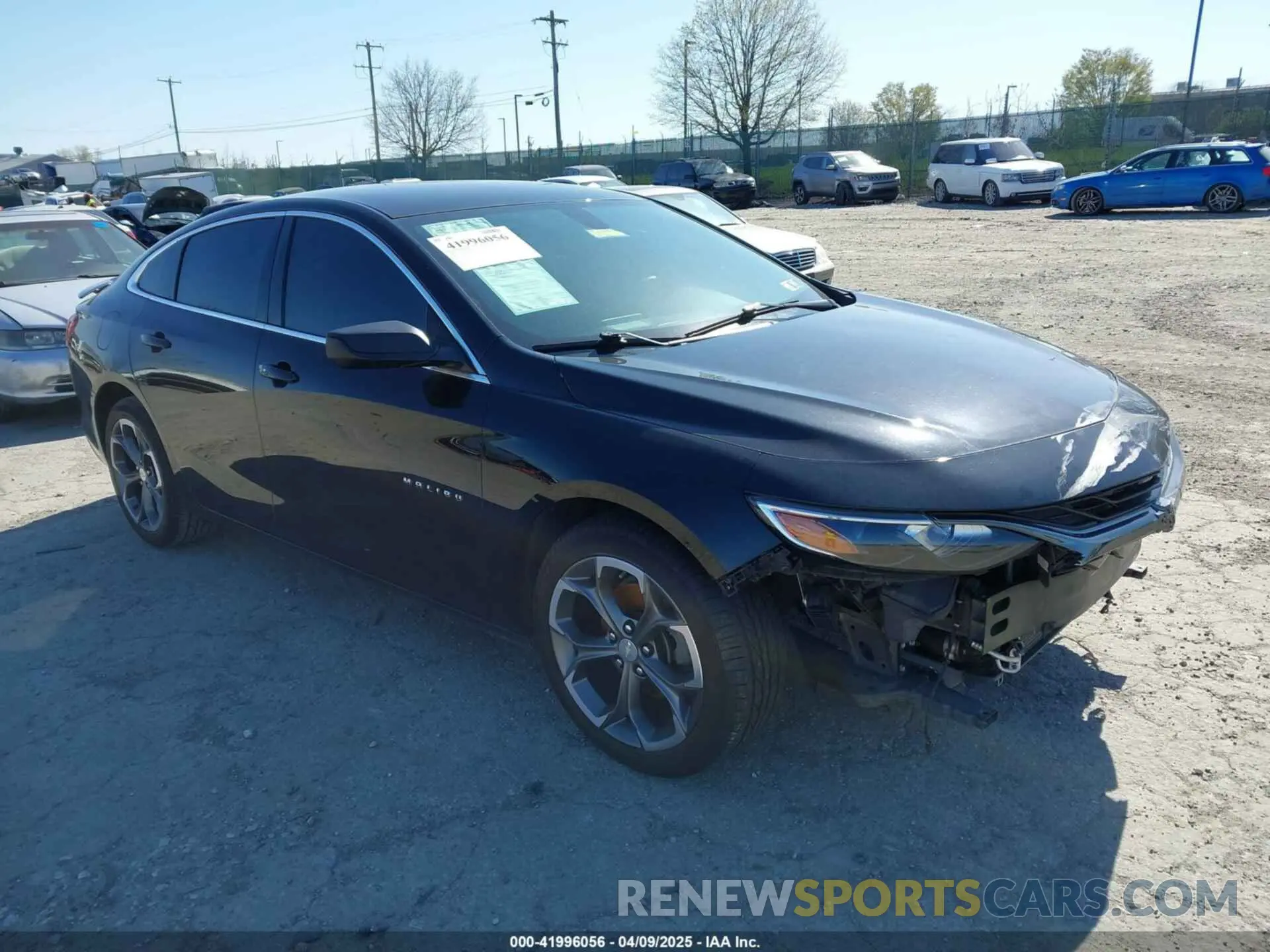 1 Photograph of a damaged car 1G1ZG5ST4KF199683 CHEVROLET MALIBU 2019