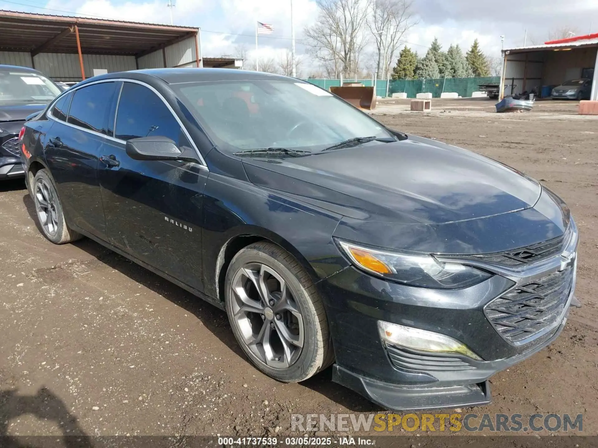 1 Photograph of a damaged car 1G1ZG5ST4KF202503 CHEVROLET MALIBU 2019