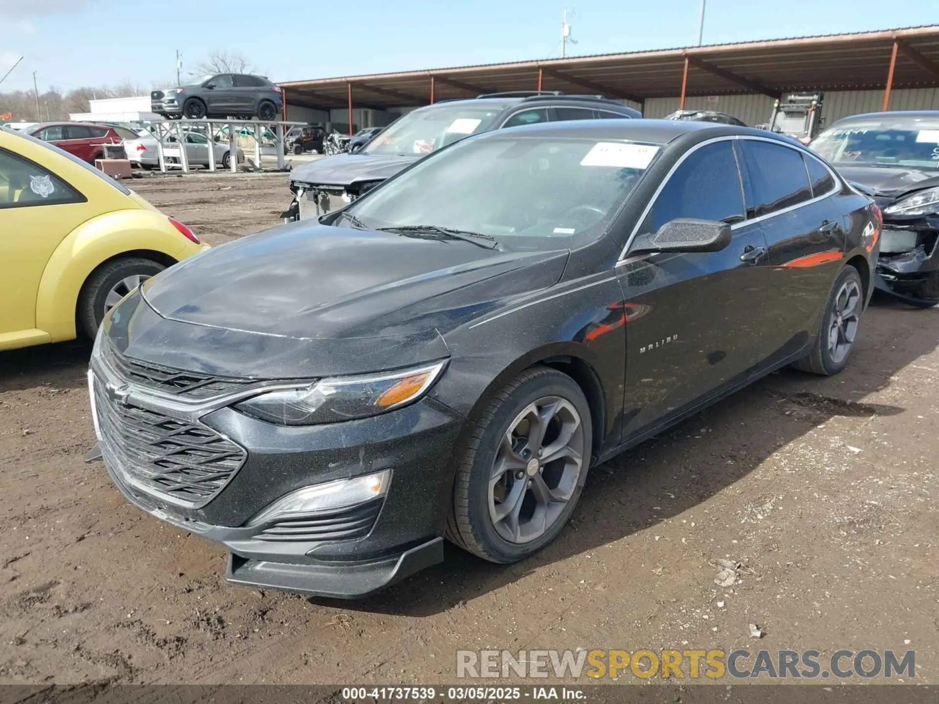 2 Photograph of a damaged car 1G1ZG5ST4KF202503 CHEVROLET MALIBU 2019
