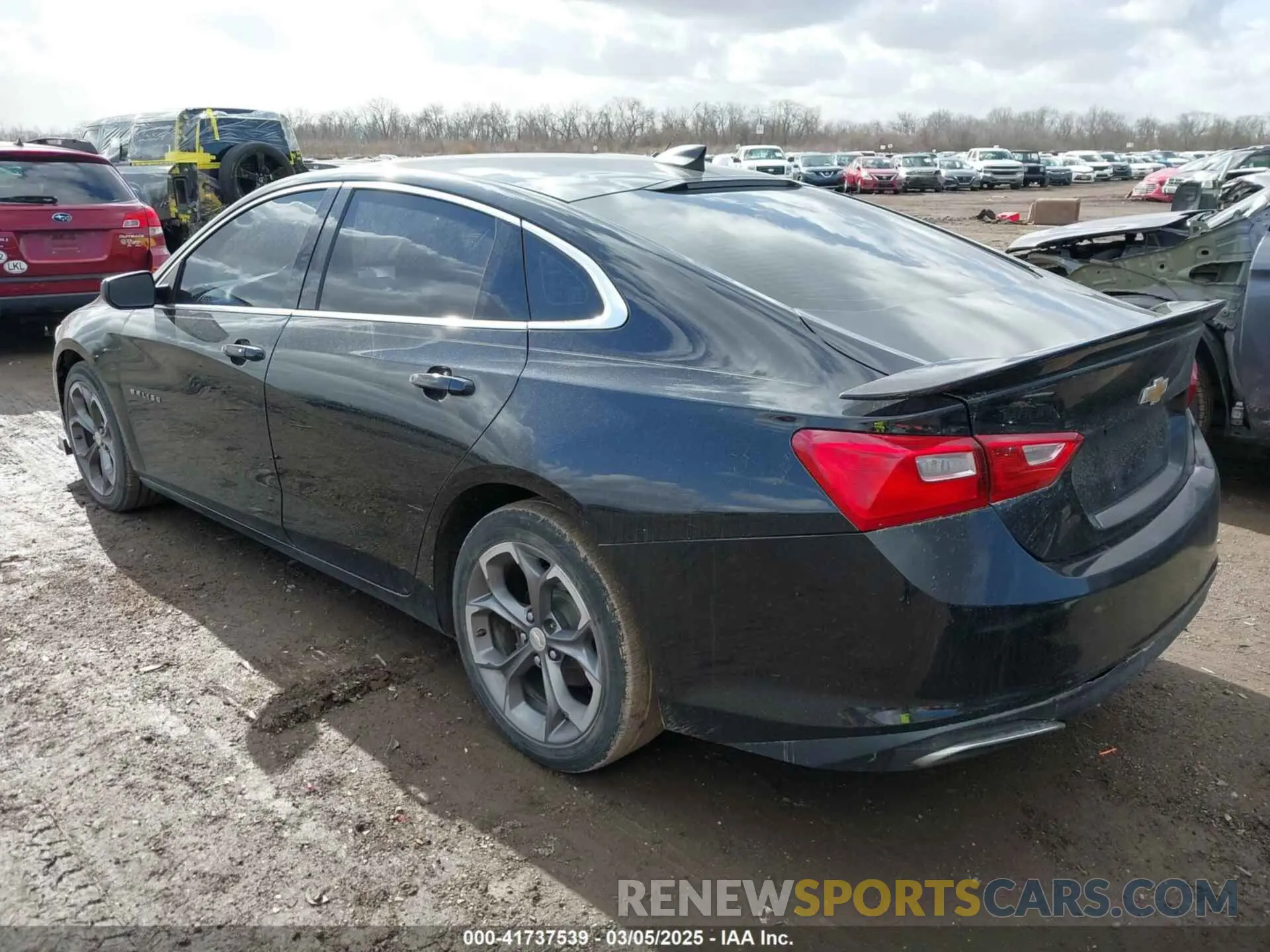 3 Photograph of a damaged car 1G1ZG5ST4KF202503 CHEVROLET MALIBU 2019