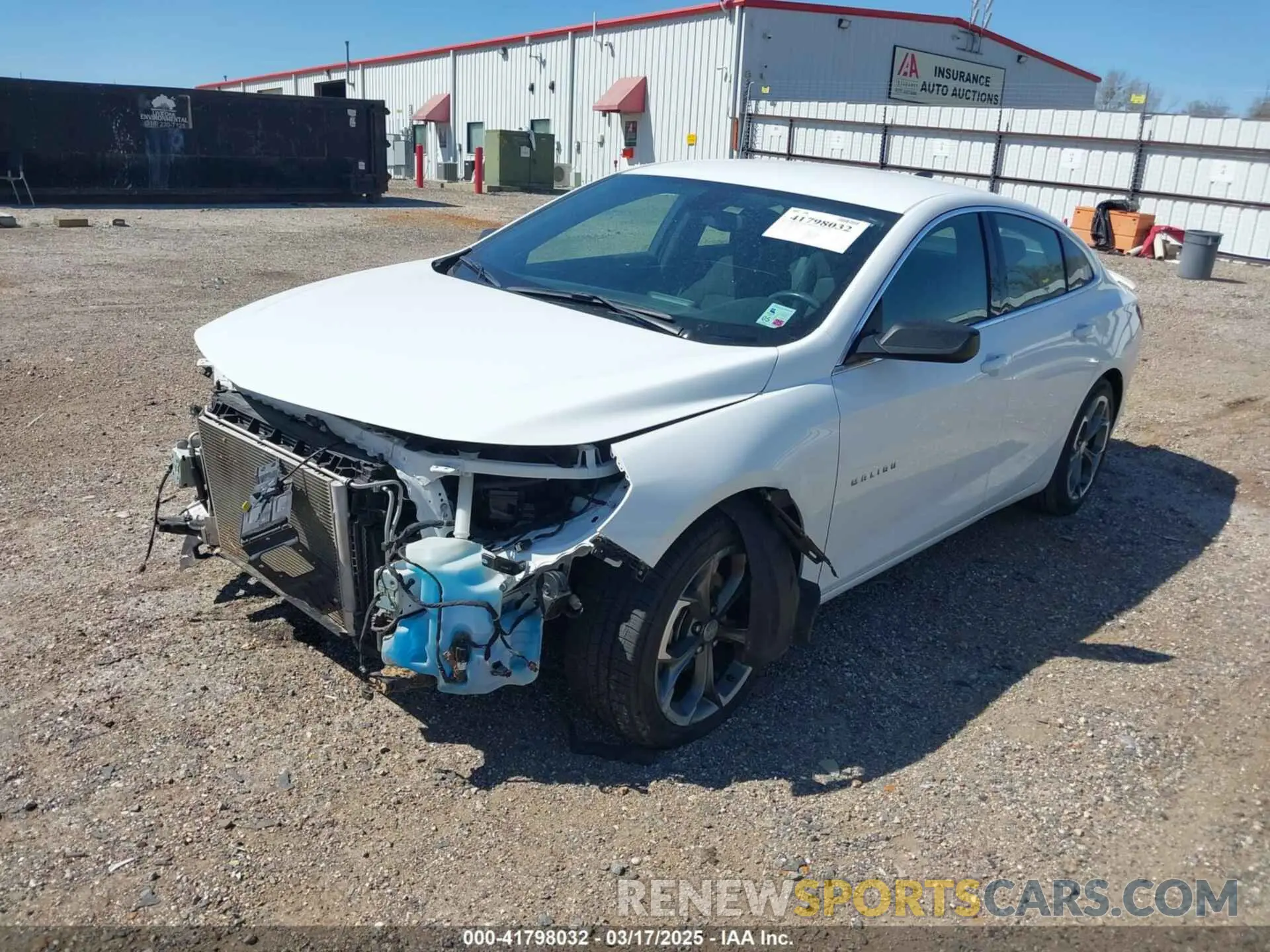 2 Photograph of a damaged car 1G1ZG5ST4KF228471 CHEVROLET MALIBU 2019