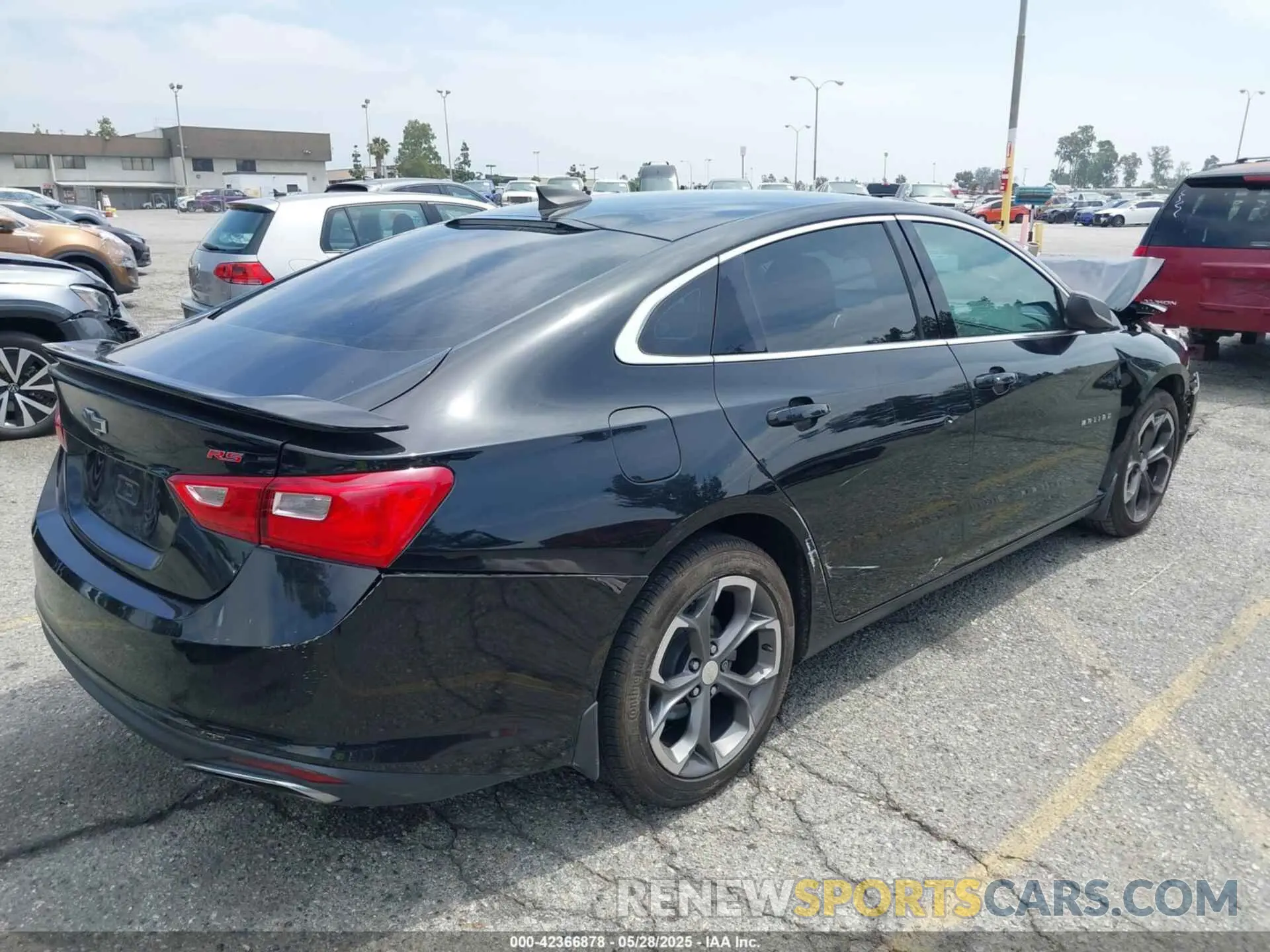4 Photograph of a damaged car 1G1ZG5ST5KF198431 CHEVROLET MALIBU 2019