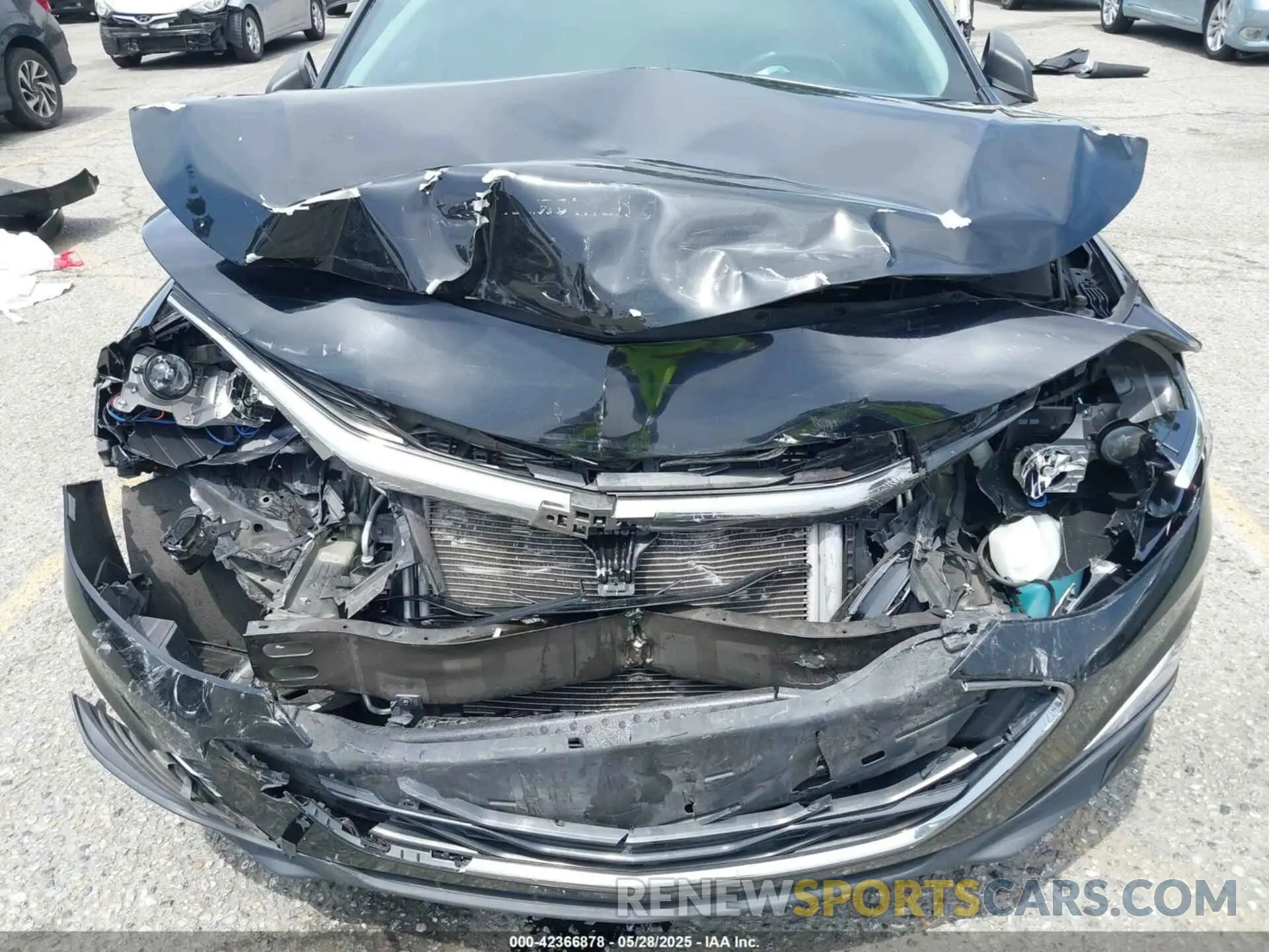 6 Photograph of a damaged car 1G1ZG5ST5KF198431 CHEVROLET MALIBU 2019