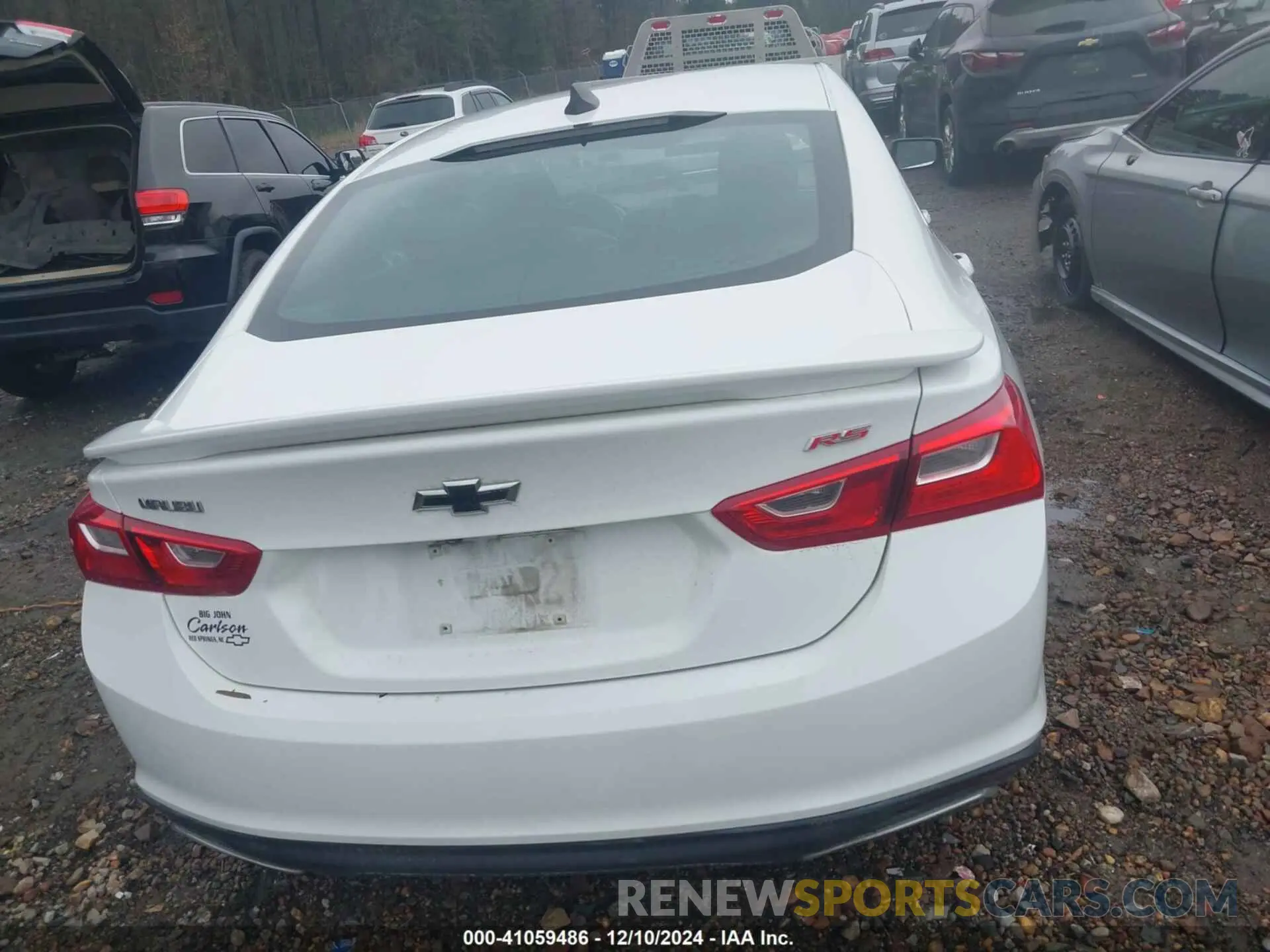 16 Photograph of a damaged car 1G1ZG5ST5KF203613 CHEVROLET MALIBU 2019