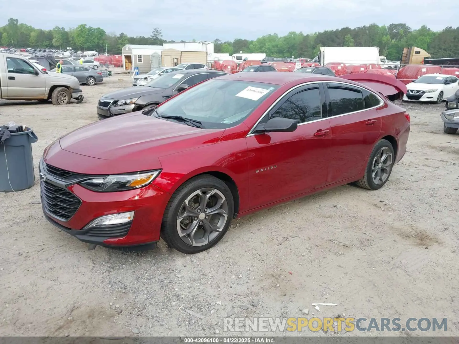 2 Photograph of a damaged car 1G1ZG5ST5KF214210 CHEVROLET MALIBU 2019