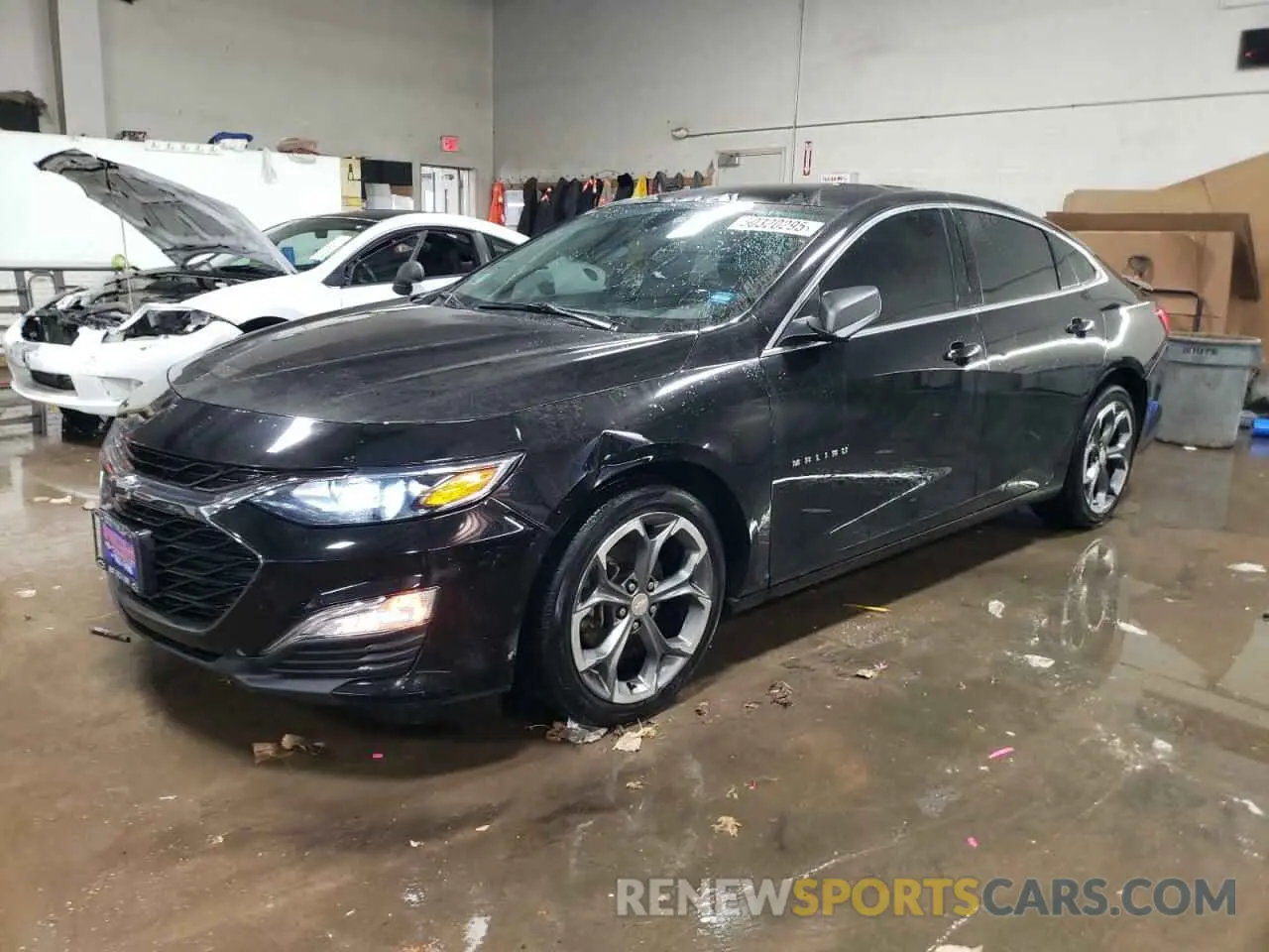 1 Photograph of a damaged car 1G1ZG5ST6KF162926 CHEVROLET MALIBU 2019