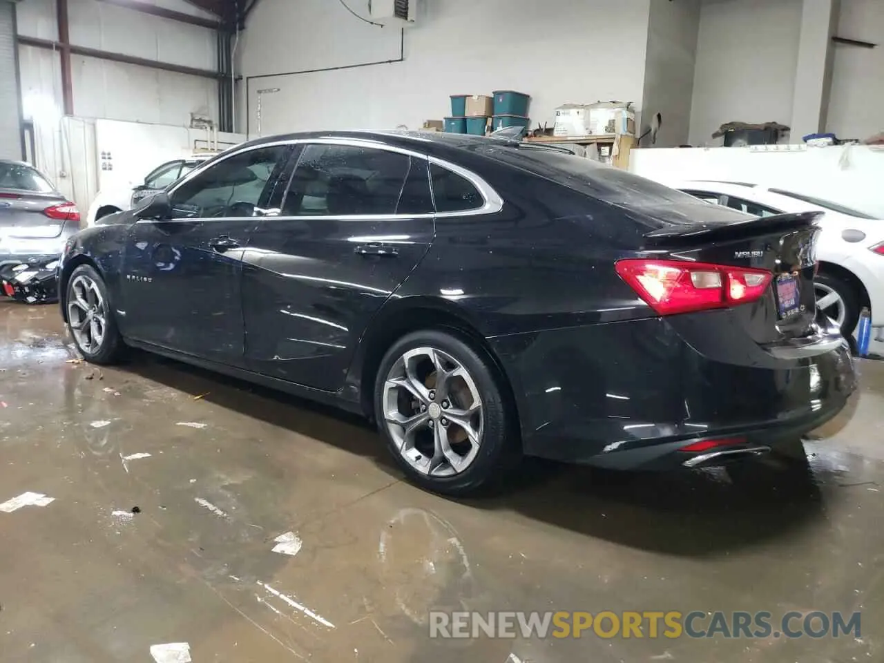 2 Photograph of a damaged car 1G1ZG5ST6KF162926 CHEVROLET MALIBU 2019