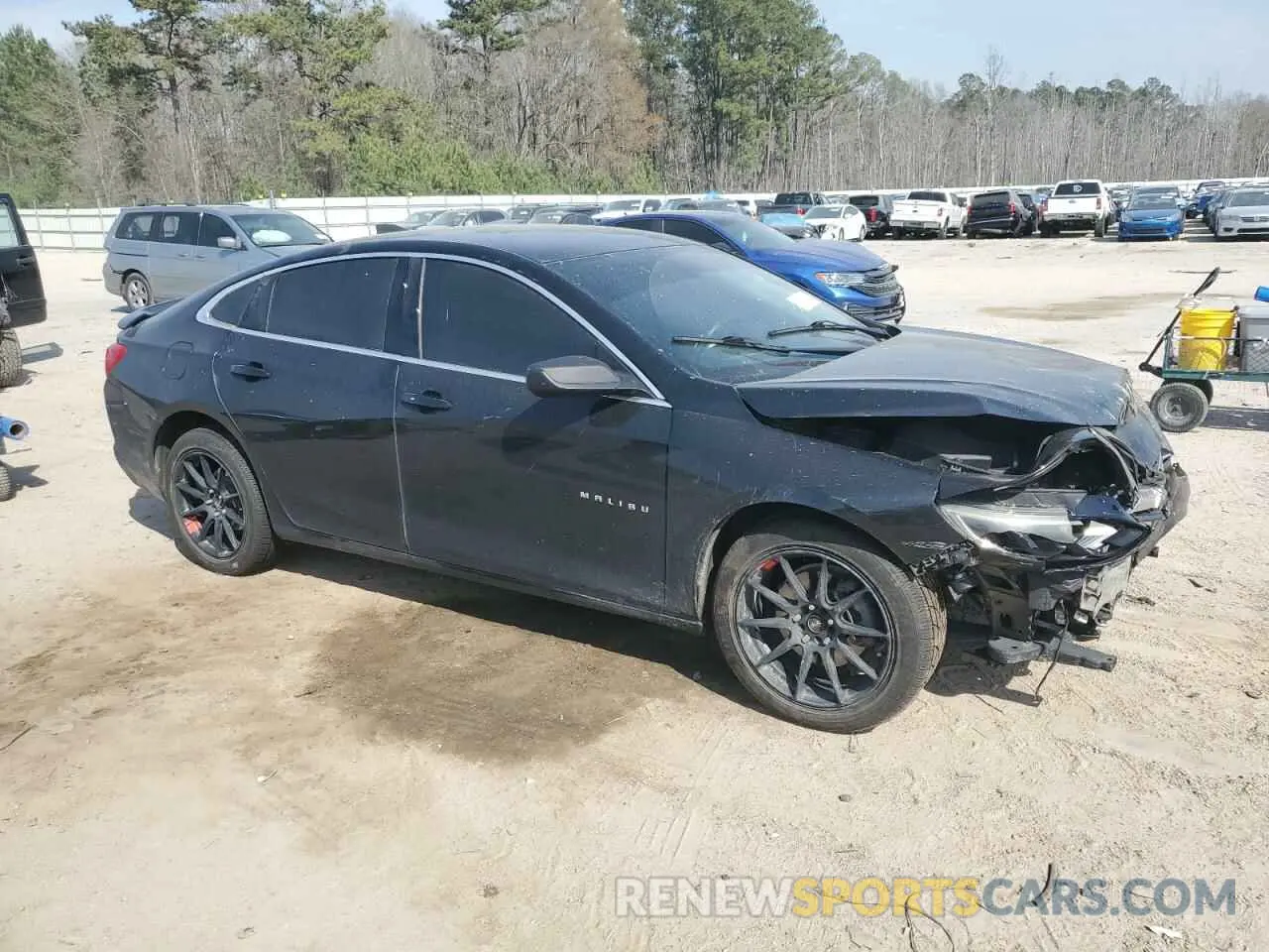 4 Photograph of a damaged car 1G1ZG5ST6KF188670 CHEVROLET MALIBU 2019