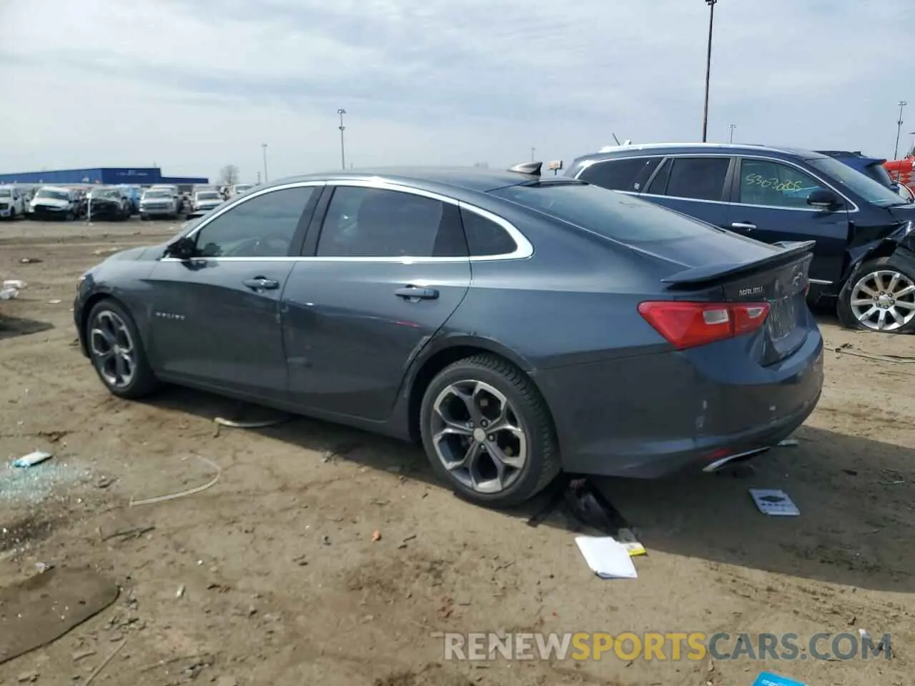 2 Photograph of a damaged car 1G1ZG5ST6KF194520 CHEVROLET MALIBU 2019