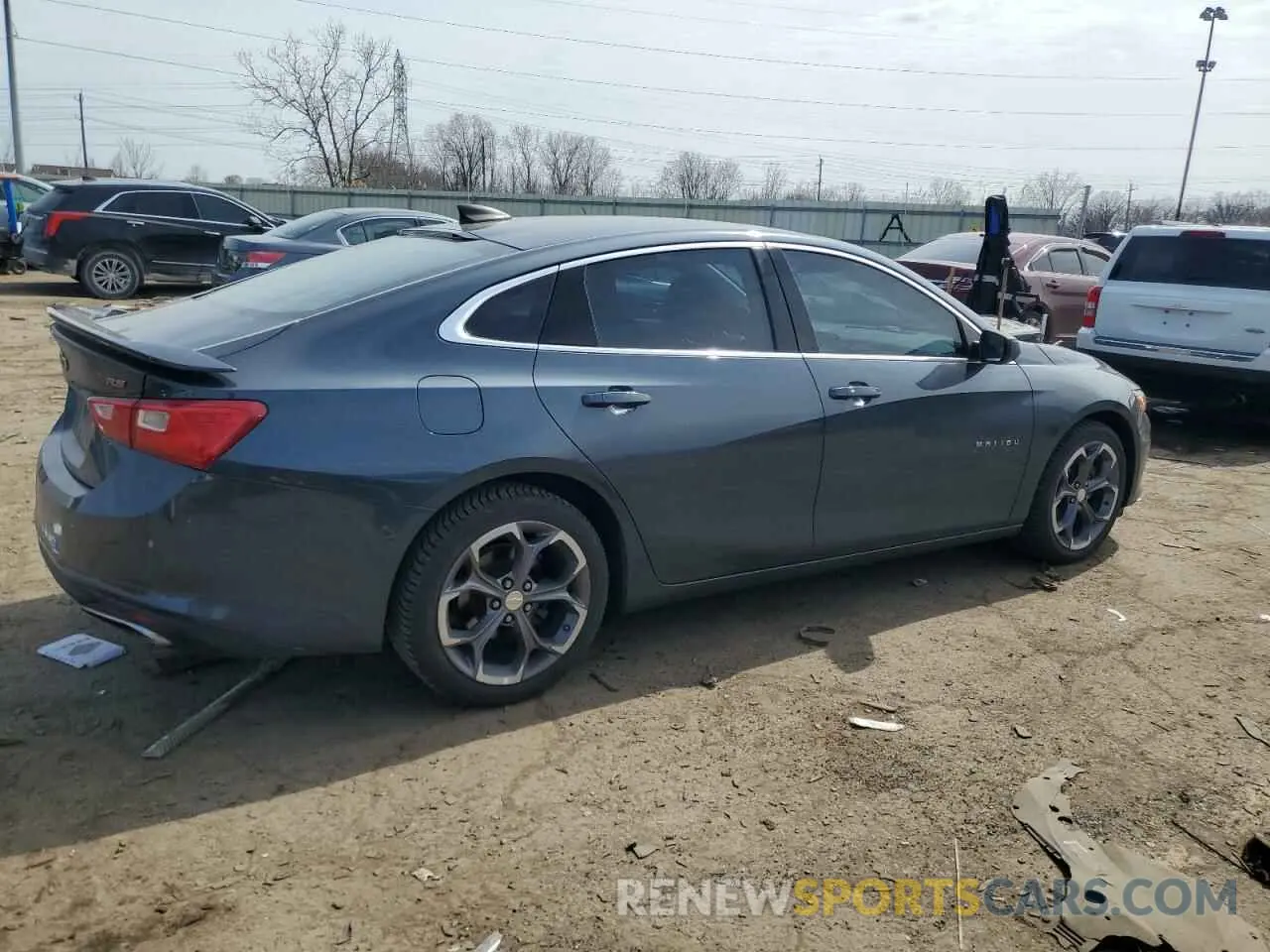 3 Photograph of a damaged car 1G1ZG5ST6KF194520 CHEVROLET MALIBU 2019