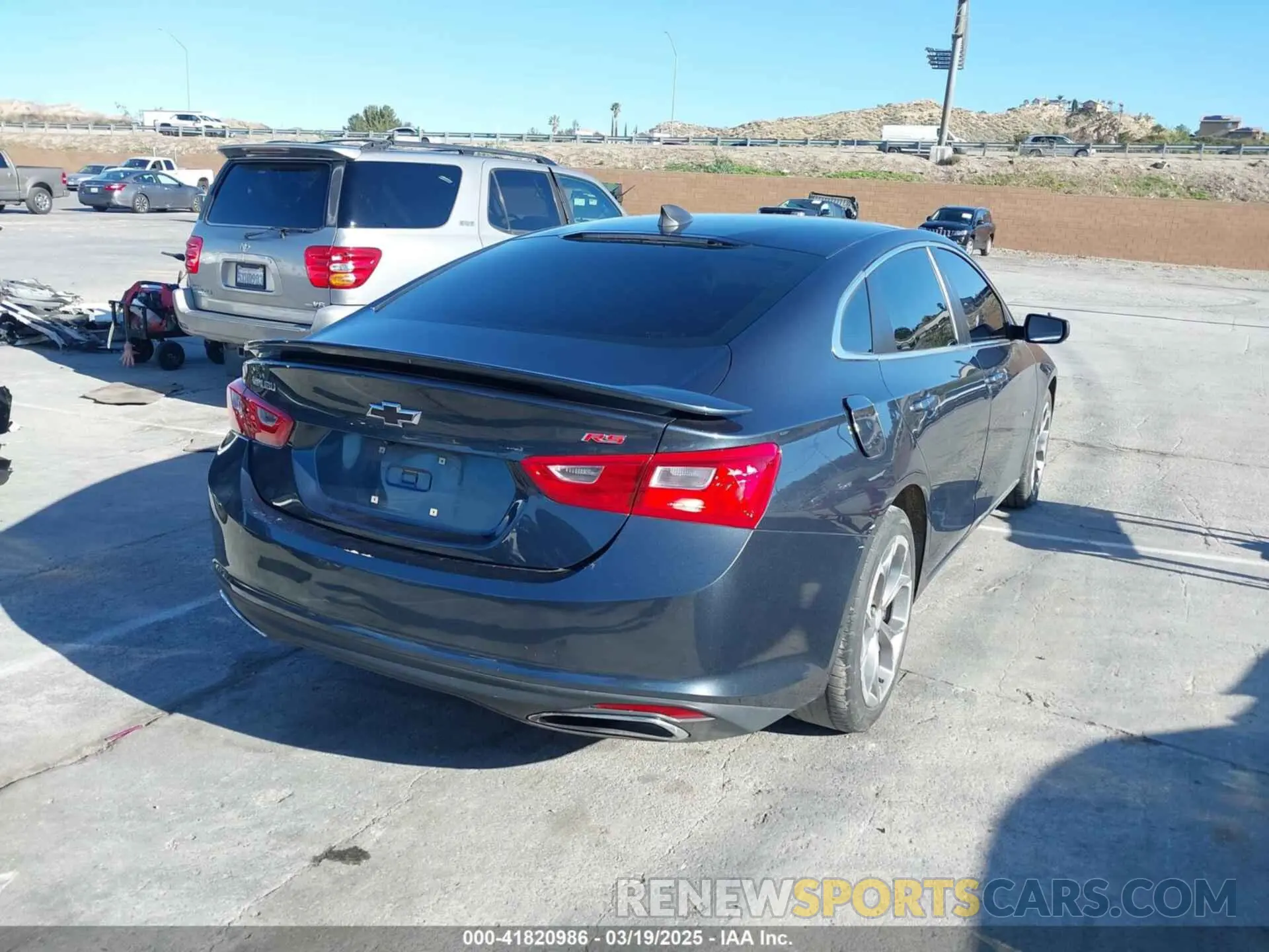 4 Photograph of a damaged car 1G1ZG5ST7KF212278 CHEVROLET MALIBU 2019