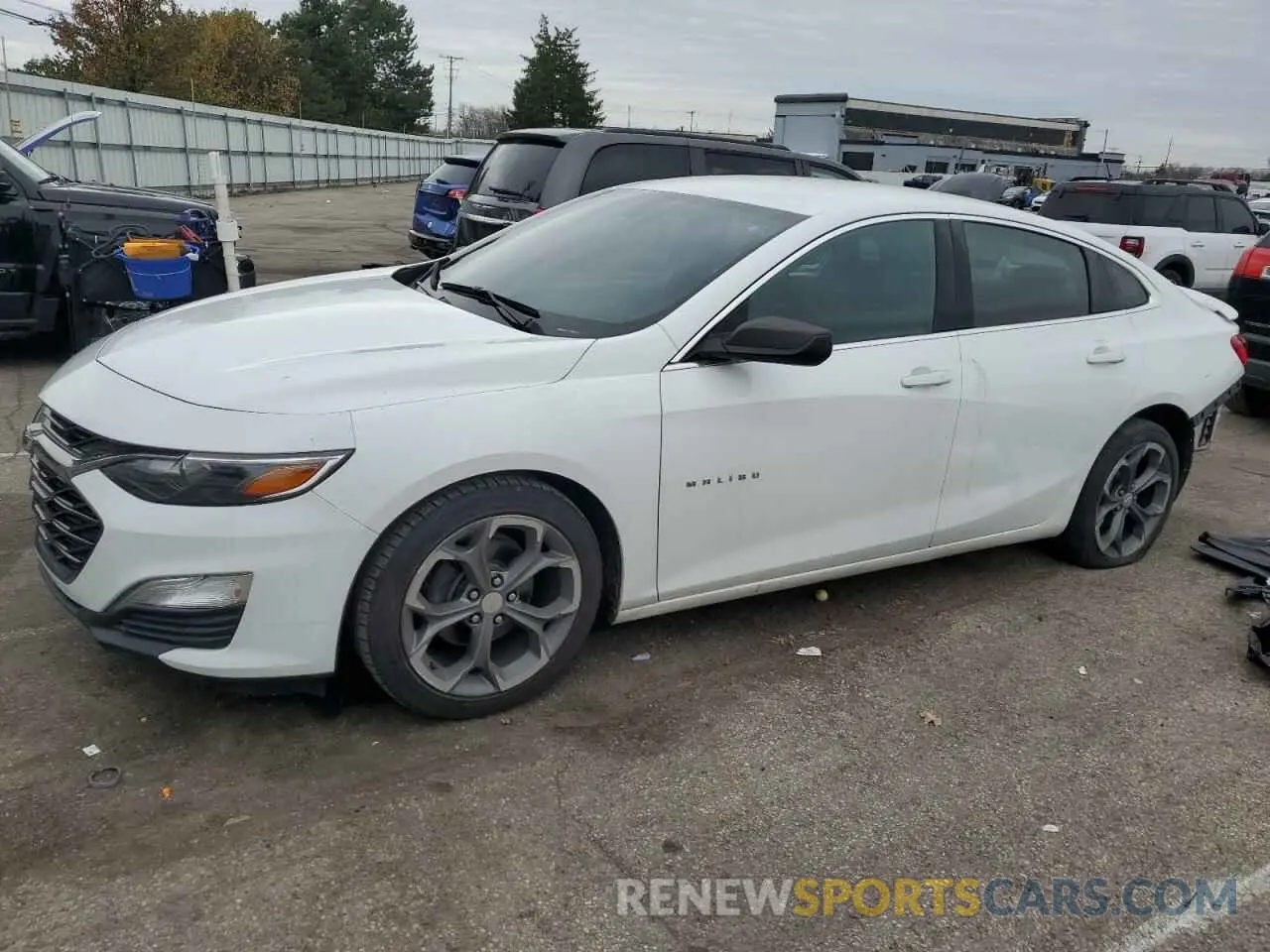 1 Photograph of a damaged car 1G1ZG5ST8KF188685 CHEVROLET MALIBU 2019