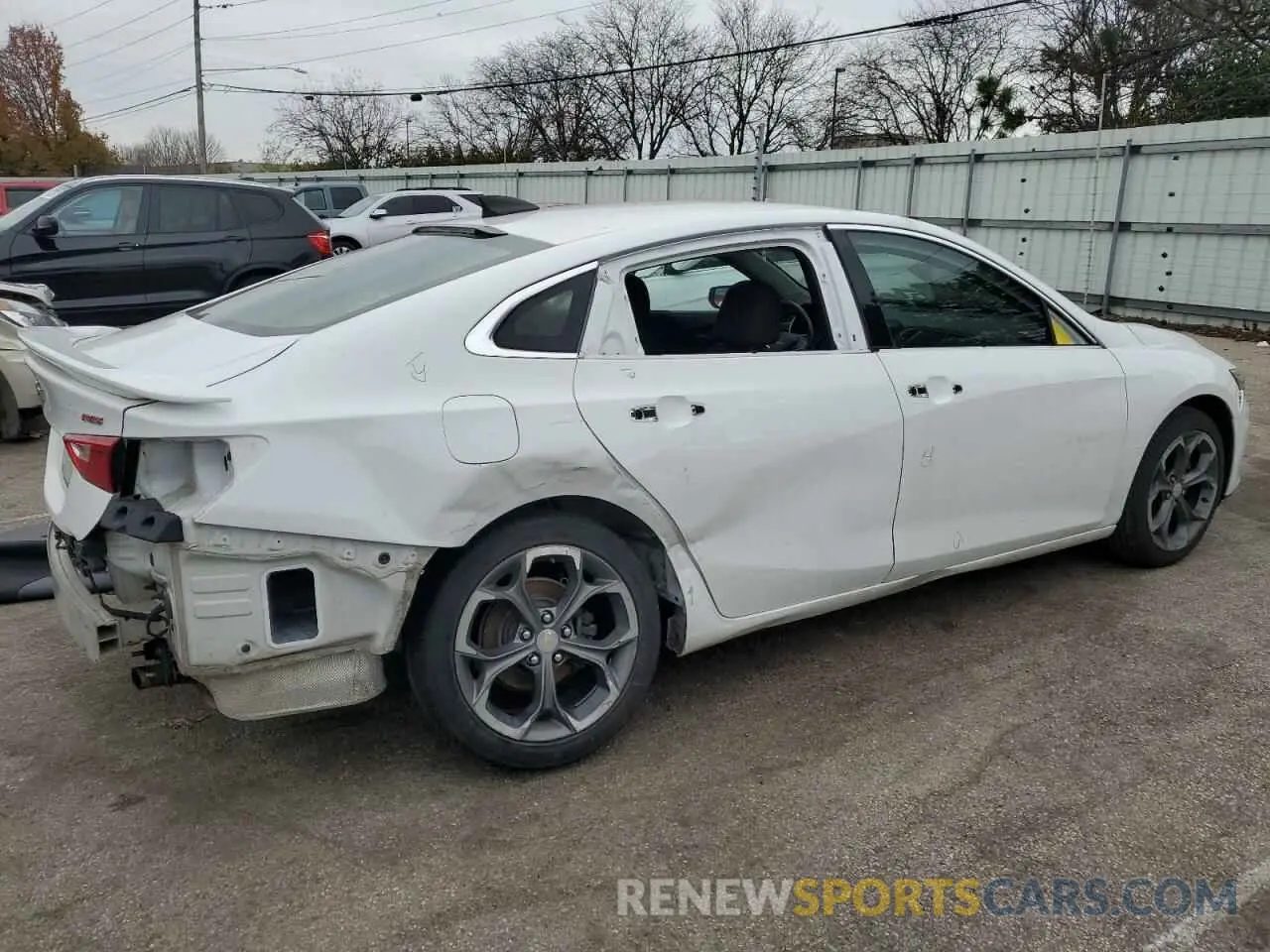 3 Photograph of a damaged car 1G1ZG5ST8KF188685 CHEVROLET MALIBU 2019
