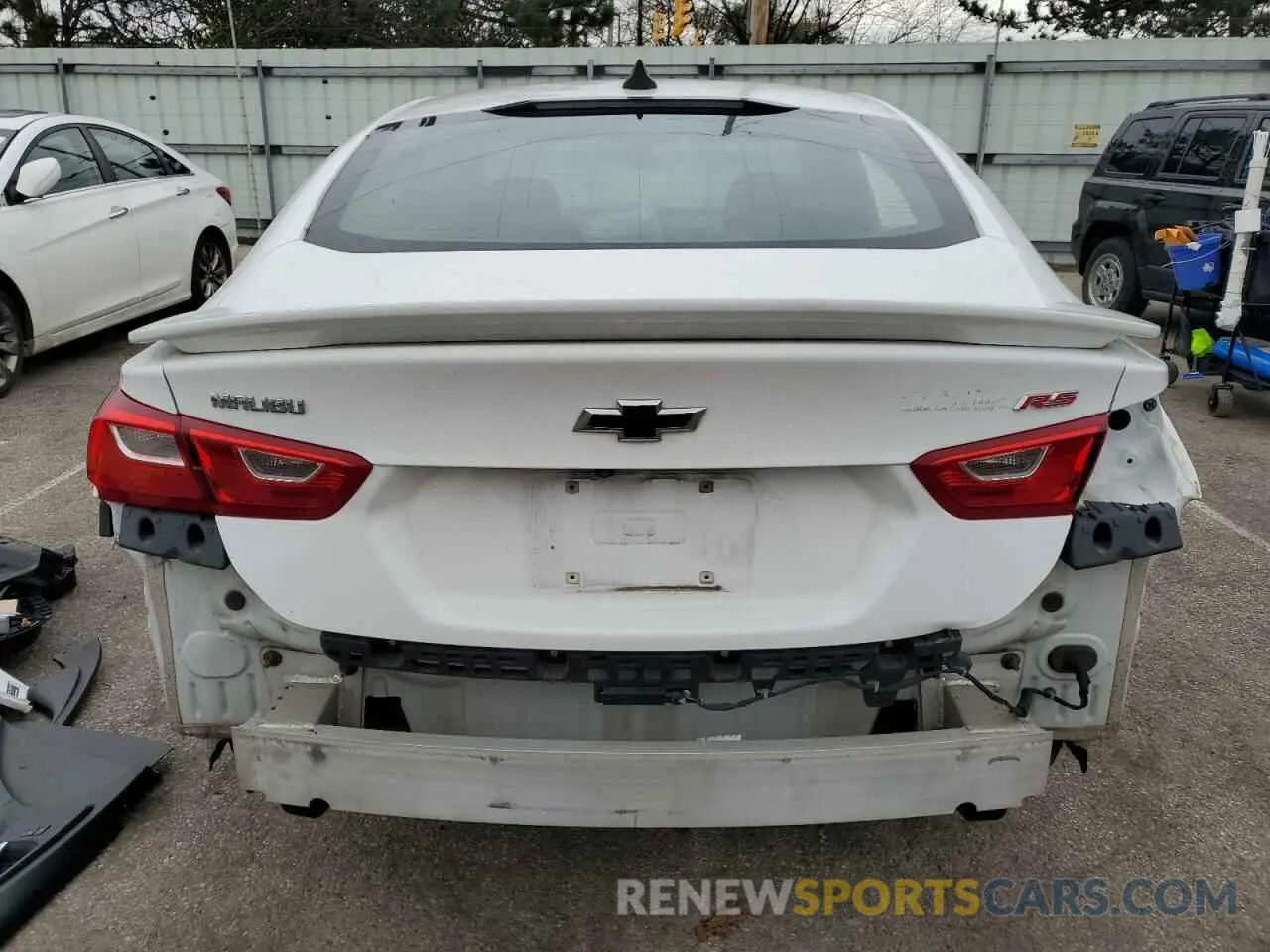 6 Photograph of a damaged car 1G1ZG5ST8KF188685 CHEVROLET MALIBU 2019