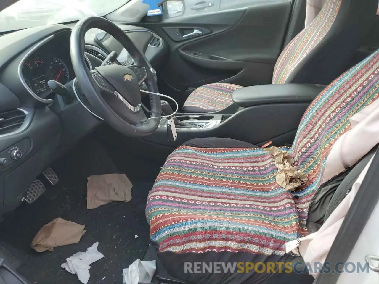 7 Photograph of a damaged car 1G1ZG5ST8KF193319 CHEVROLET MALIBU 2019