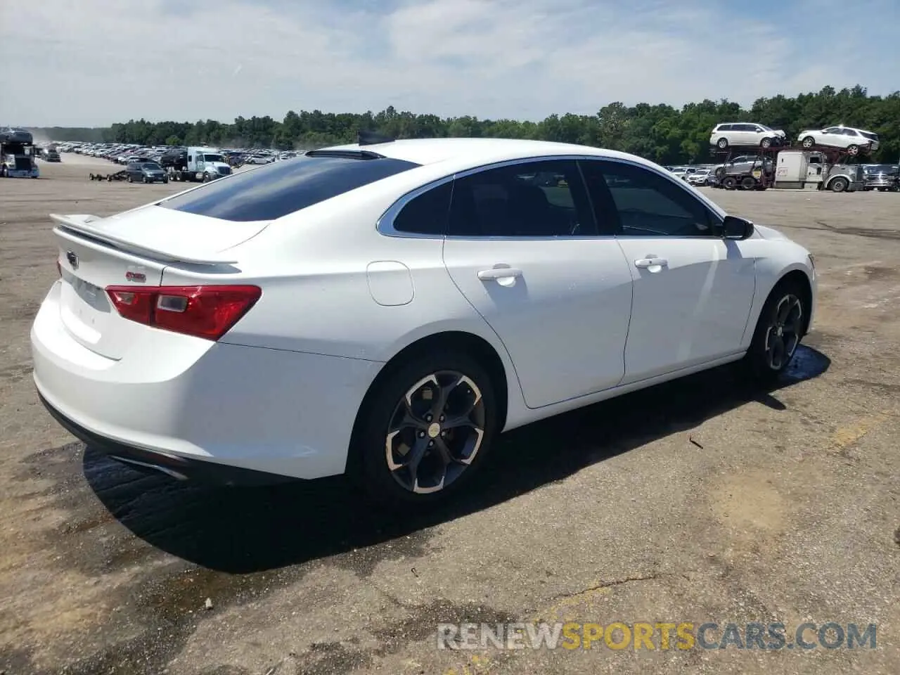 3 Photograph of a damaged car 1G1ZG5ST8KF224858 CHEVROLET MALIBU 2019
