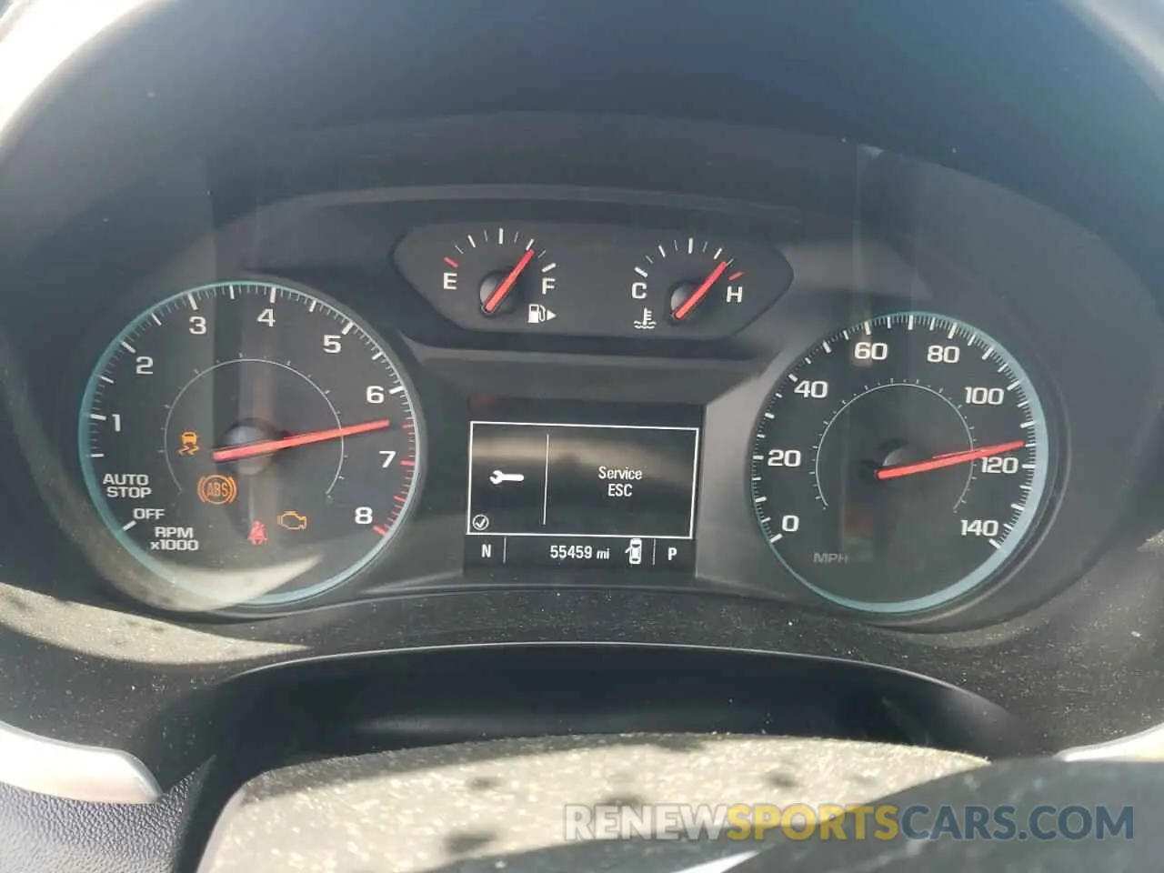 9 Photograph of a damaged car 1G1ZG5ST8KF224858 CHEVROLET MALIBU 2019