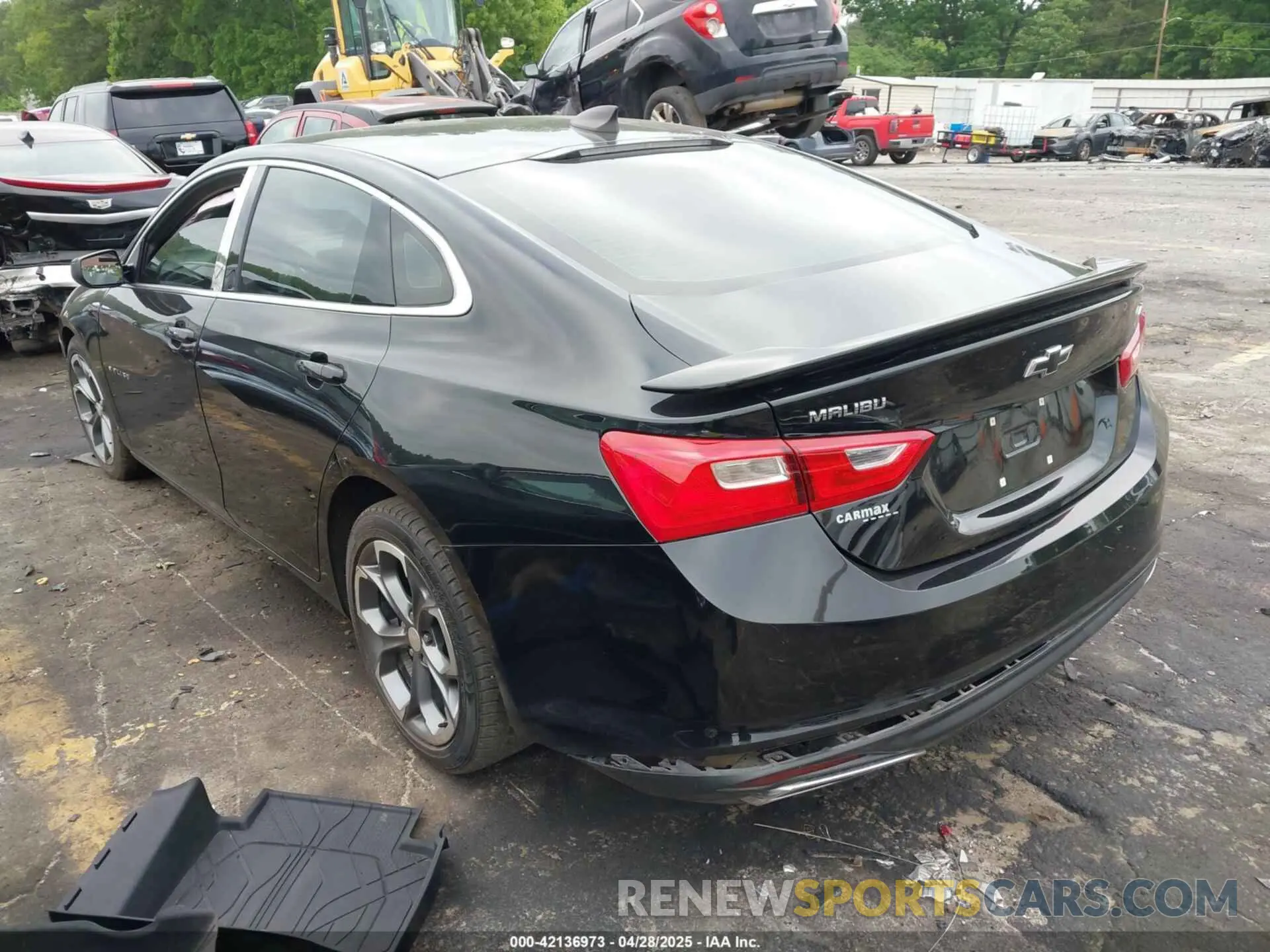 3 Photograph of a damaged car 1G1ZG5ST9KF184581 CHEVROLET MALIBU 2019